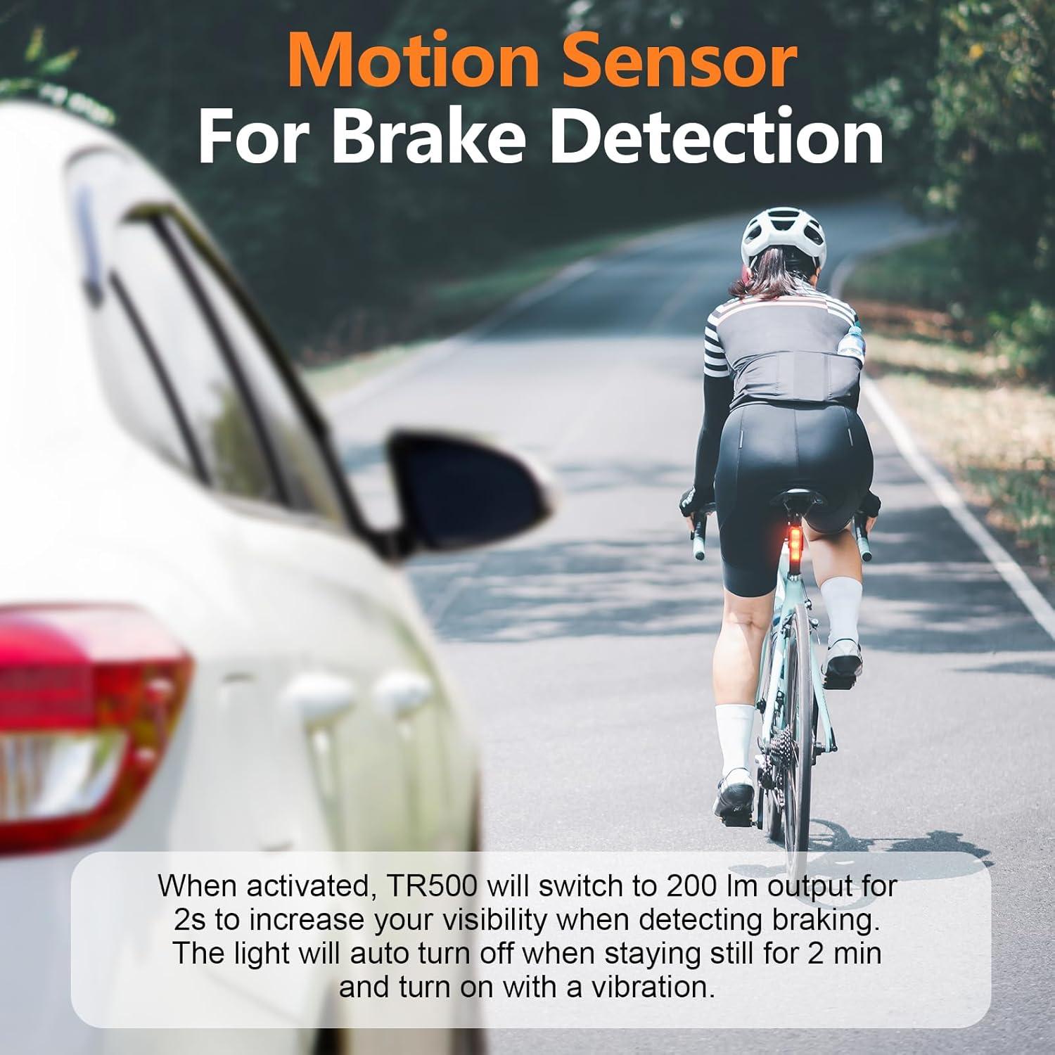 Luz Trasera RAVEMEN TR500 500 Lúmenes Recargable USB-C