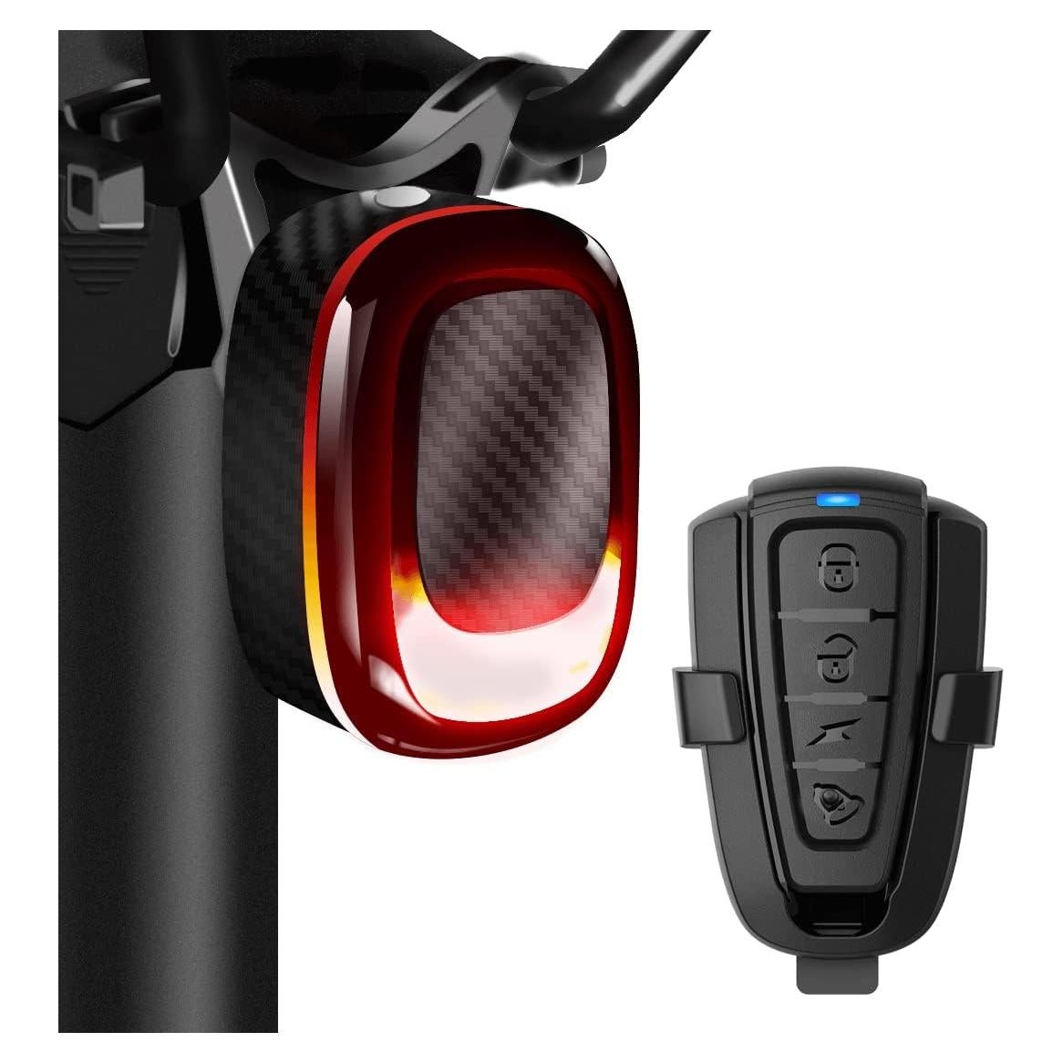 Luz Trasera Inalámbrica PADONOW A5 con Alarma y USB-C