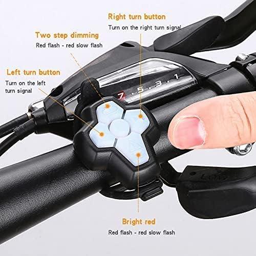 Luz Trasera para Bicicleta JINKEY con Señales de Giro IPX5