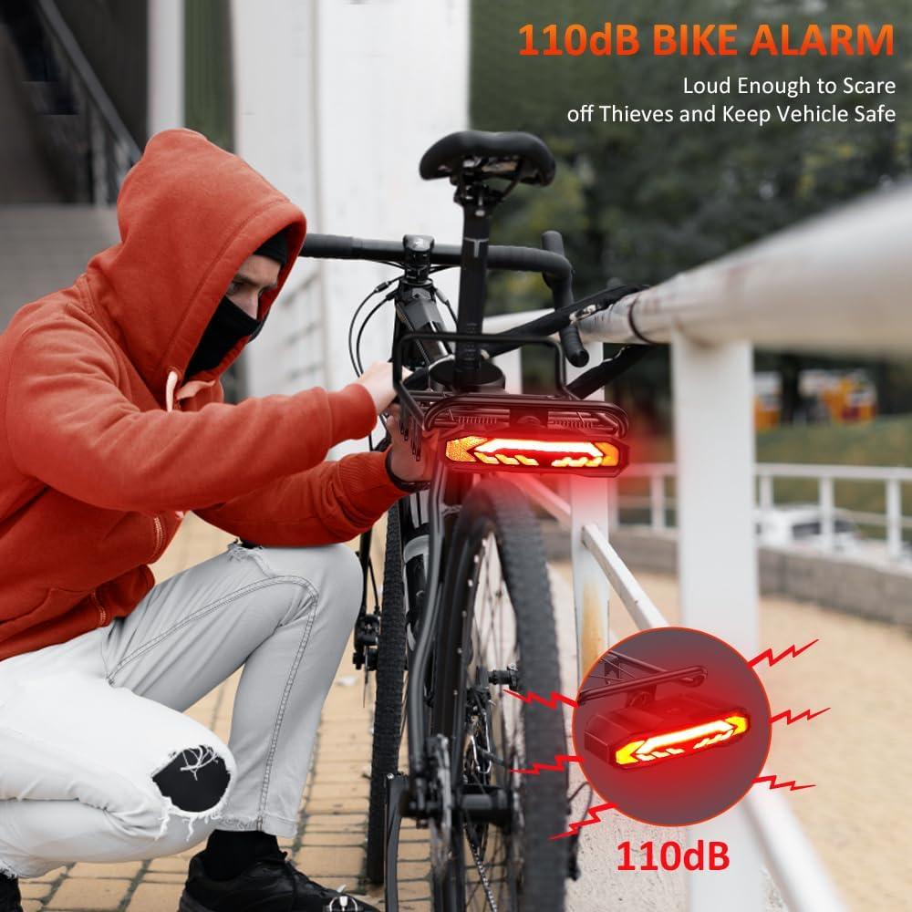 Luz Trasera Inteligente Onvian SF-31 para Bicicleta 160 Lúmenes