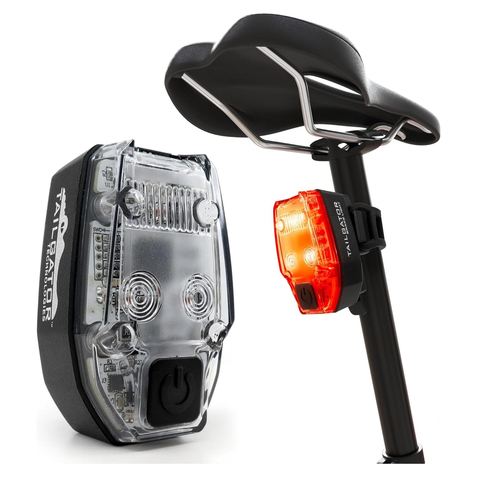 Luz de Freno Trasera Tailgator - 300 Lúmenes, Recargable, IPX5