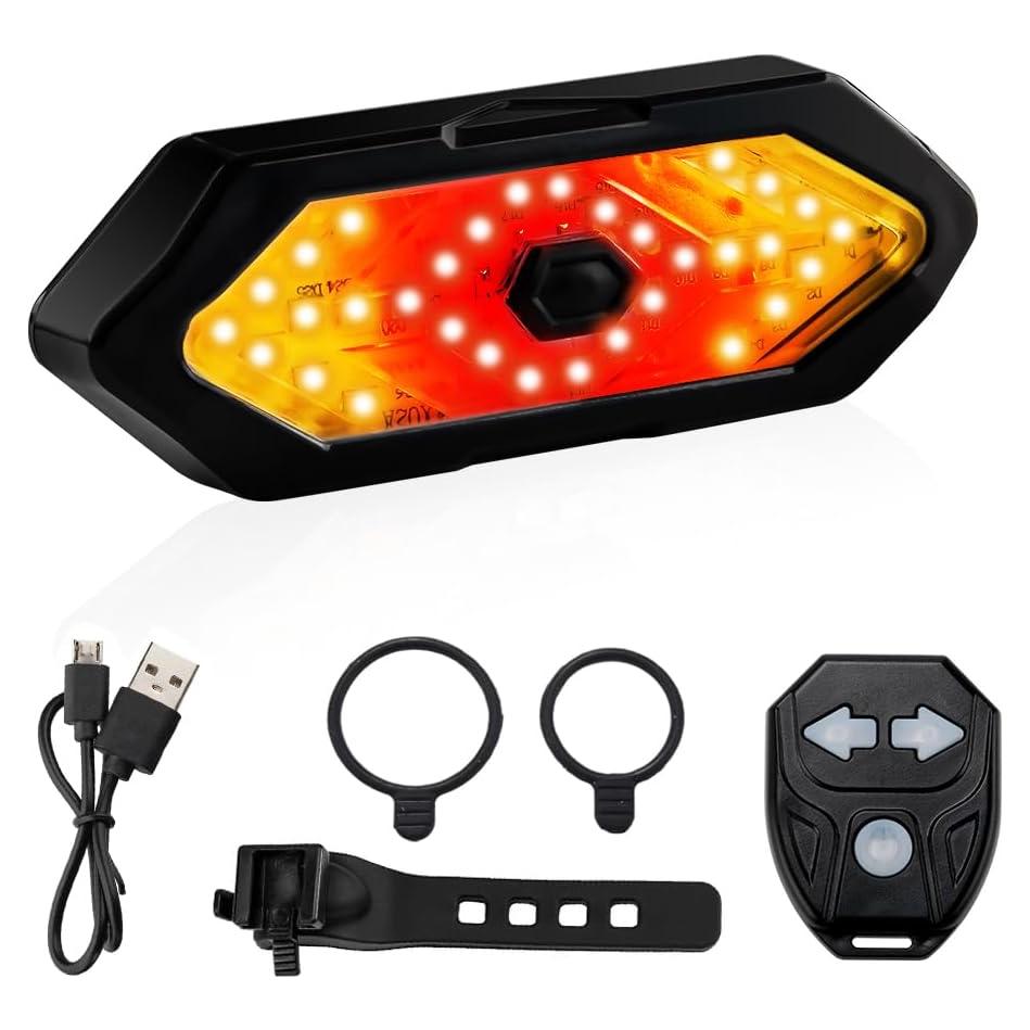 Luz Trasera de Bicicleta Teguangmei con Control Remoto USB