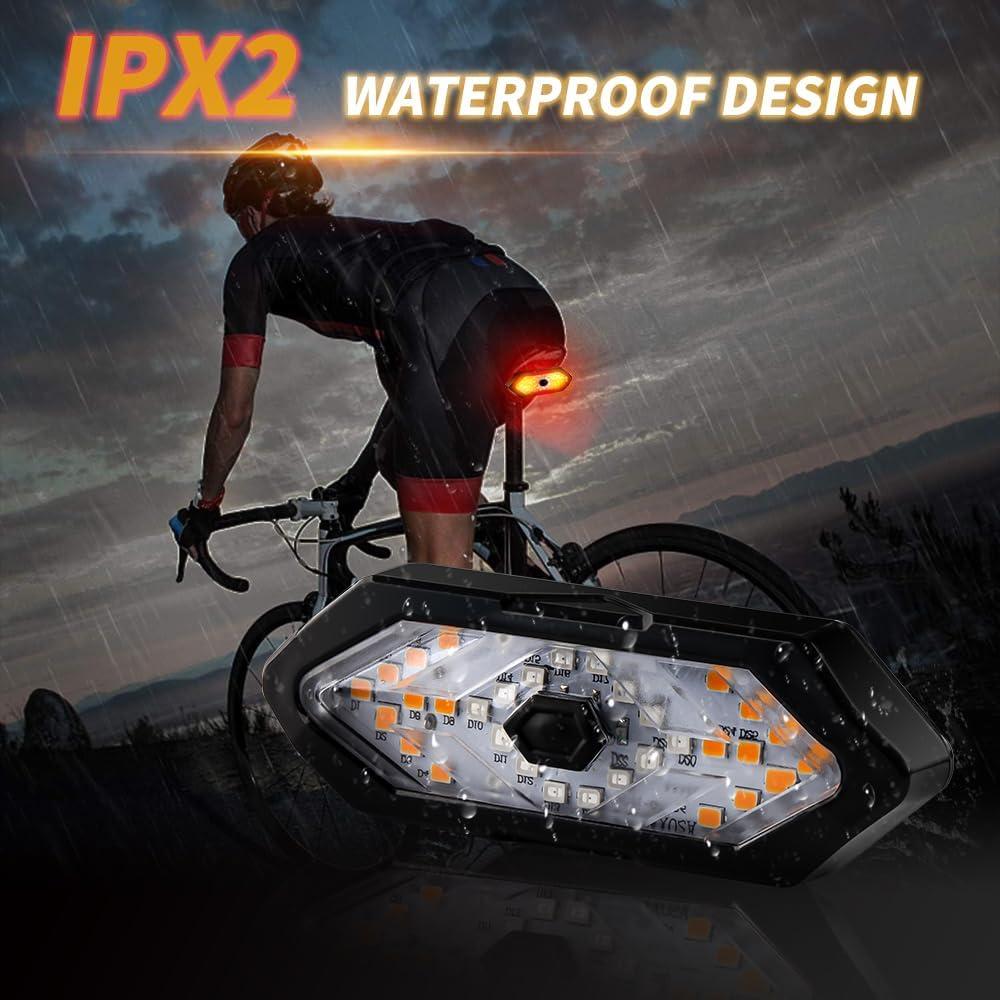 Luz Trasera de Bicicleta Teguangmei con Control Remoto USB