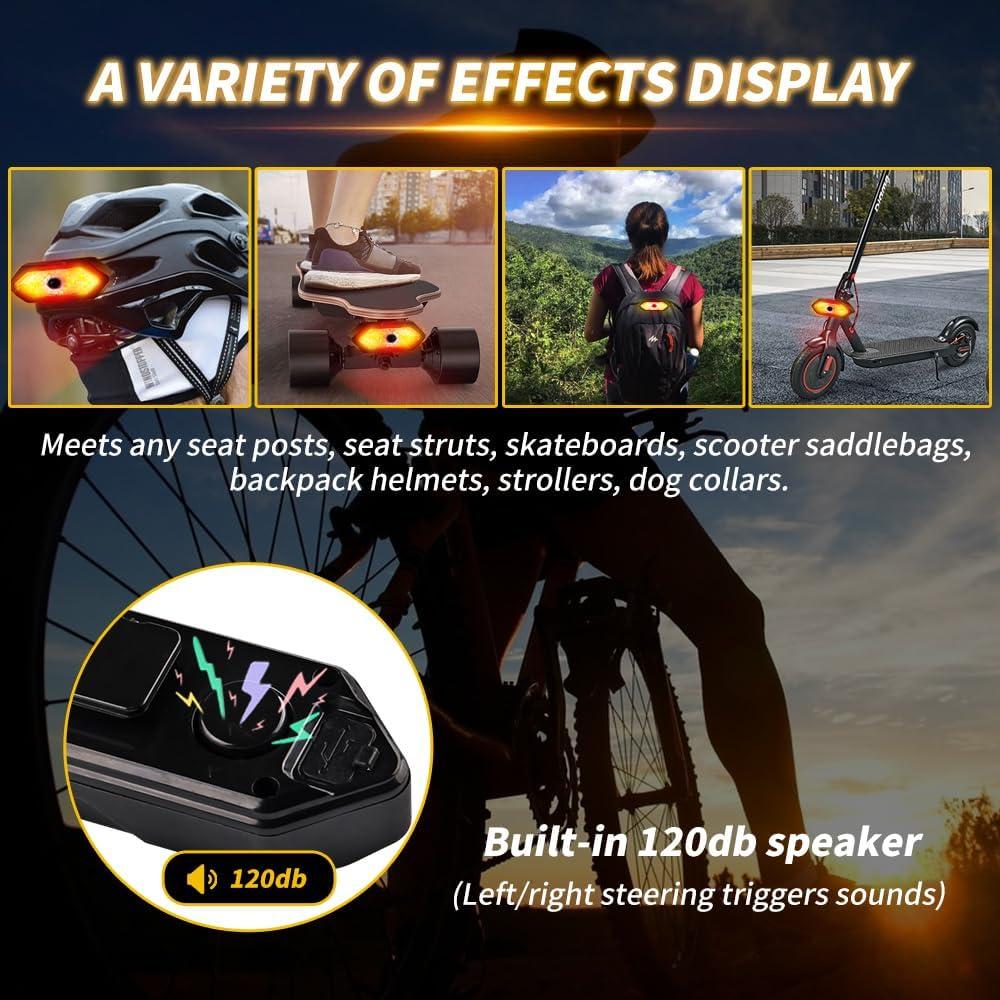 Luz Trasera de Bicicleta Teguangmei con Control Remoto USB