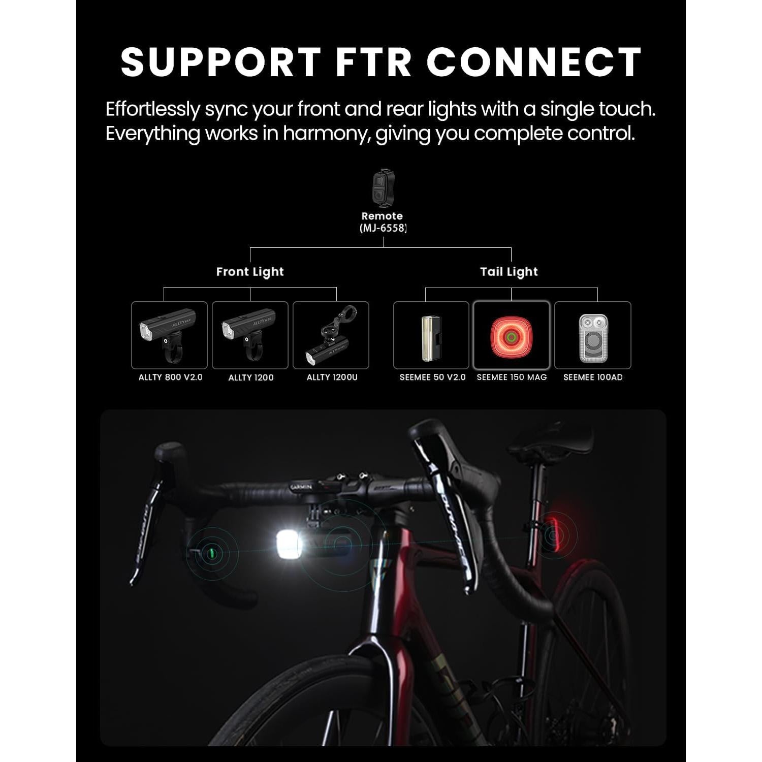 Luces Traseras Magicshine SEEMEE 150 MAG Recargables USB-C