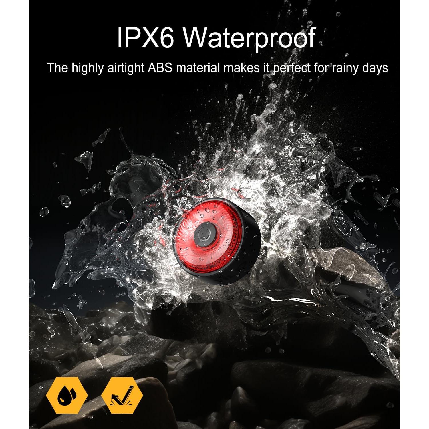 Luz Trasera de Bicicleta TOWILD TL03 LED Recargable IPX6