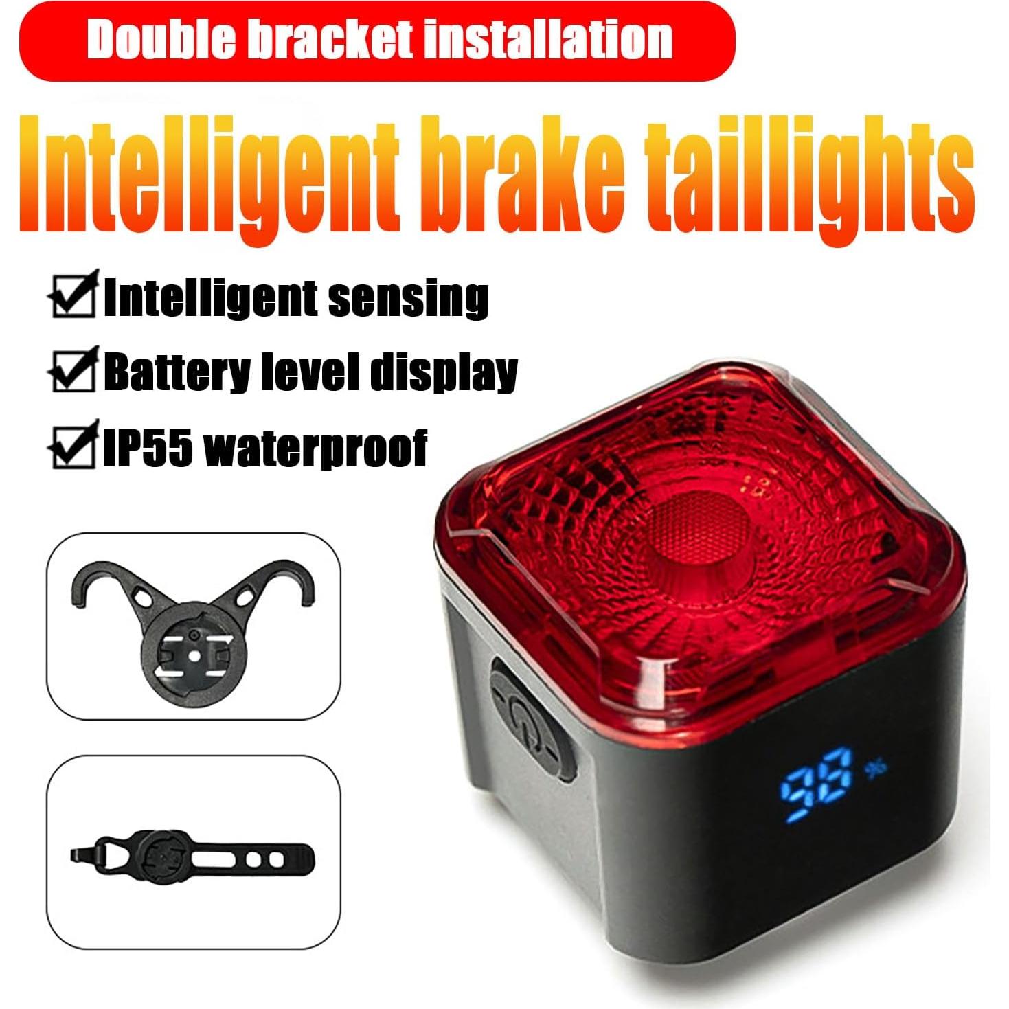 Luz Trasera Inteligente REYUNGGO AQY-0123 con Pantalla Digital