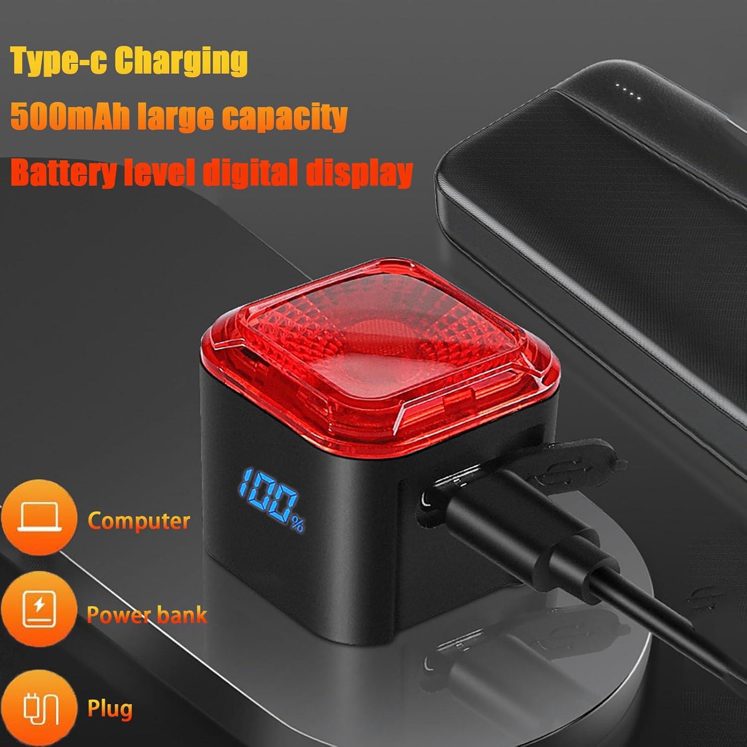 Luz Trasera Inteligente REYUNGGO AQY-0123 con Pantalla Digital