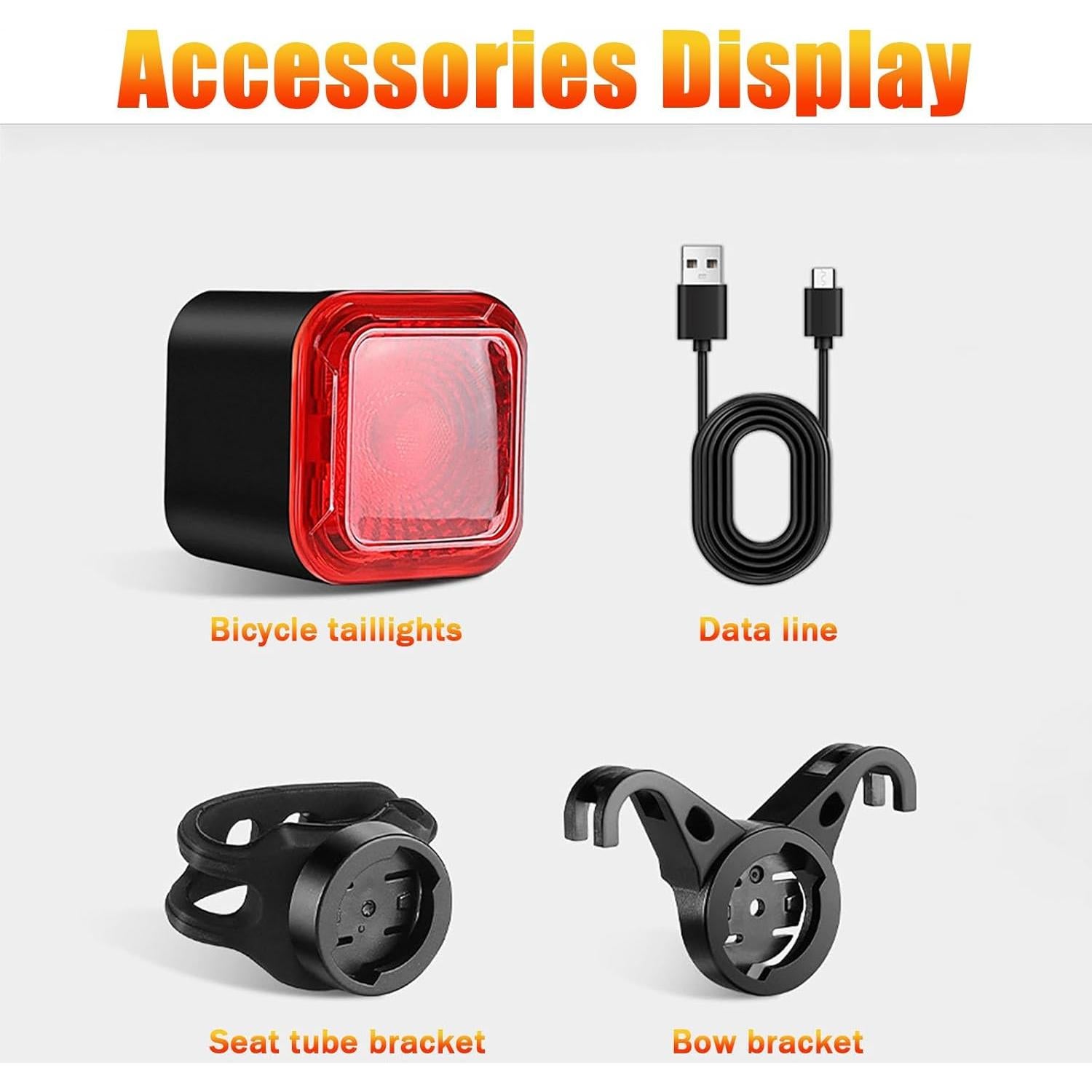 Luz Trasera Inteligente REYUNGGO AQY-0123 con Pantalla Digital