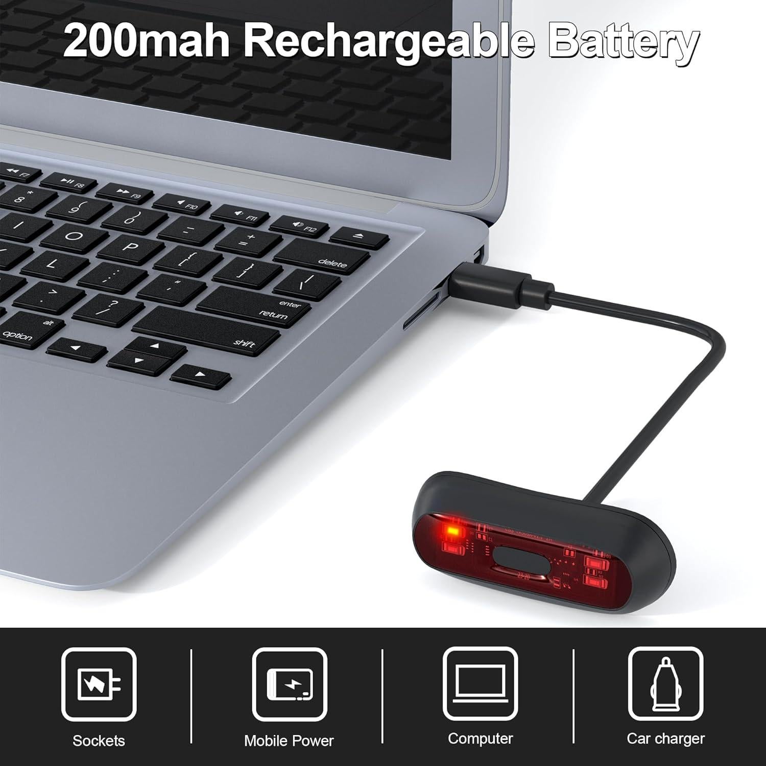 Luz para Casco JAGASOL JS-TKWD-4 LED Impermeable