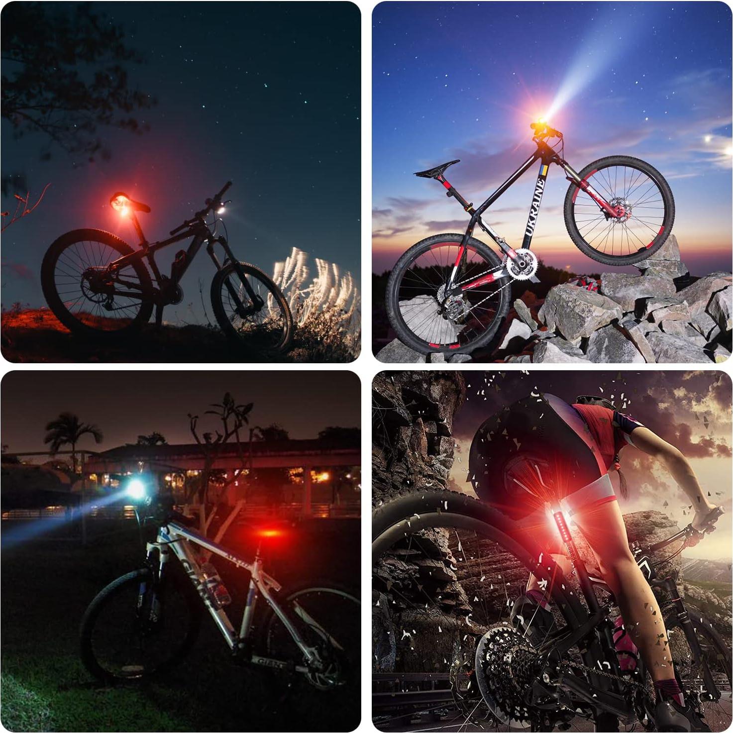 Luces de Bicicleta KASLIGHT 10000 Lúmenes LED Recargables