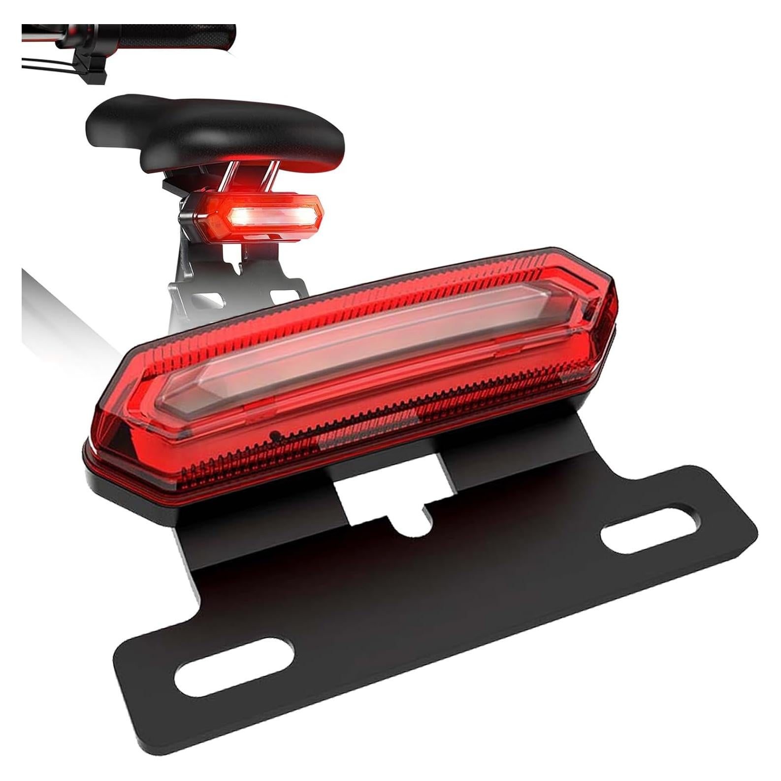 Luz Trasera LED MOONDKIST para Bicicleta Eléctrica 48V