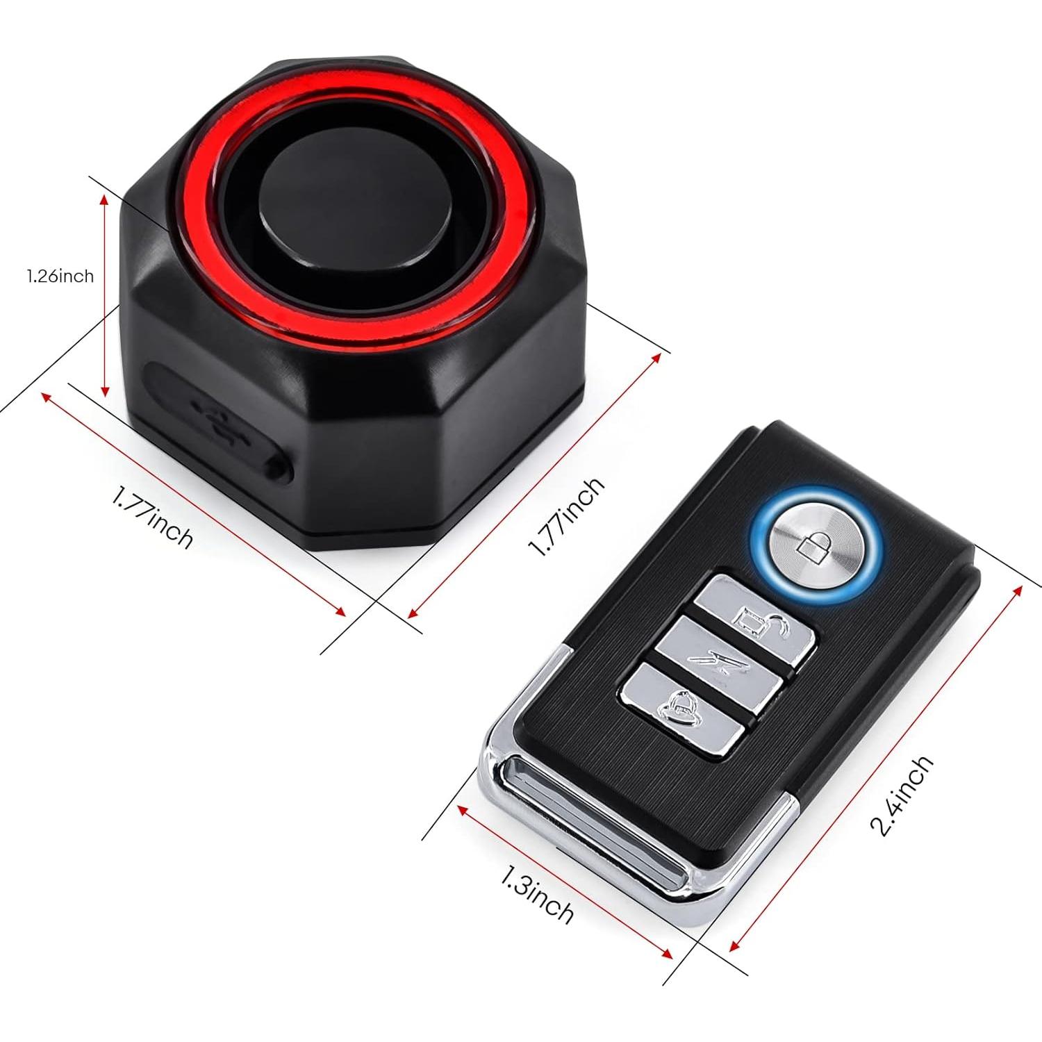 Luz Trasera Inteligente NineLeaf KS-SF33R con Alarma 113dB