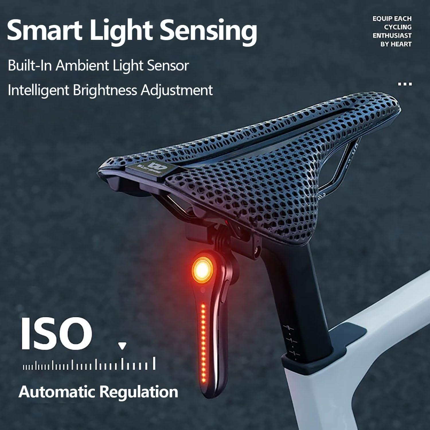 Luz Trasera Inteligente Redcomets WD-1 120 Lúmenes Impermeable