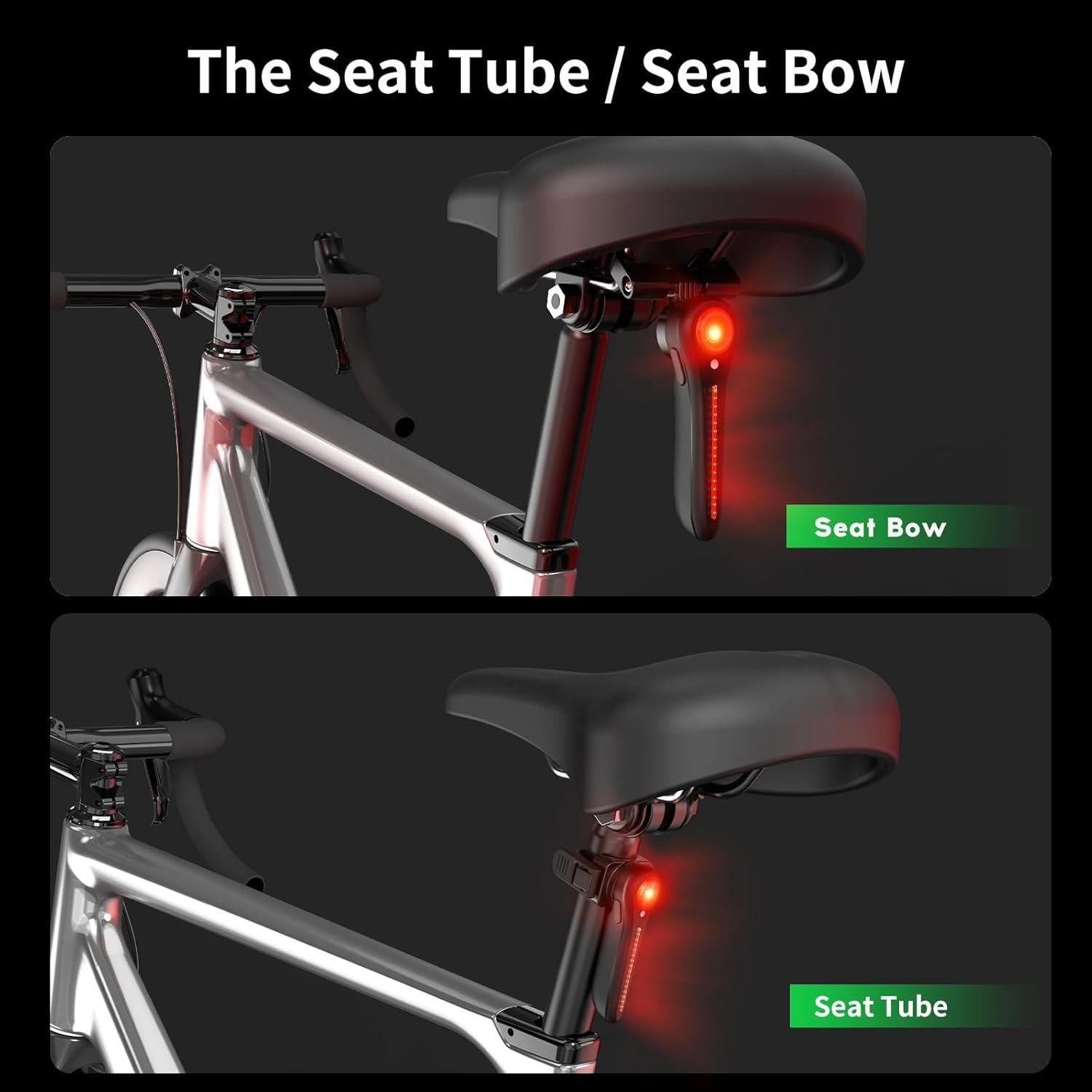 Luz Trasera Inteligente Redcomets WD-1 120 Lúmenes Impermeable