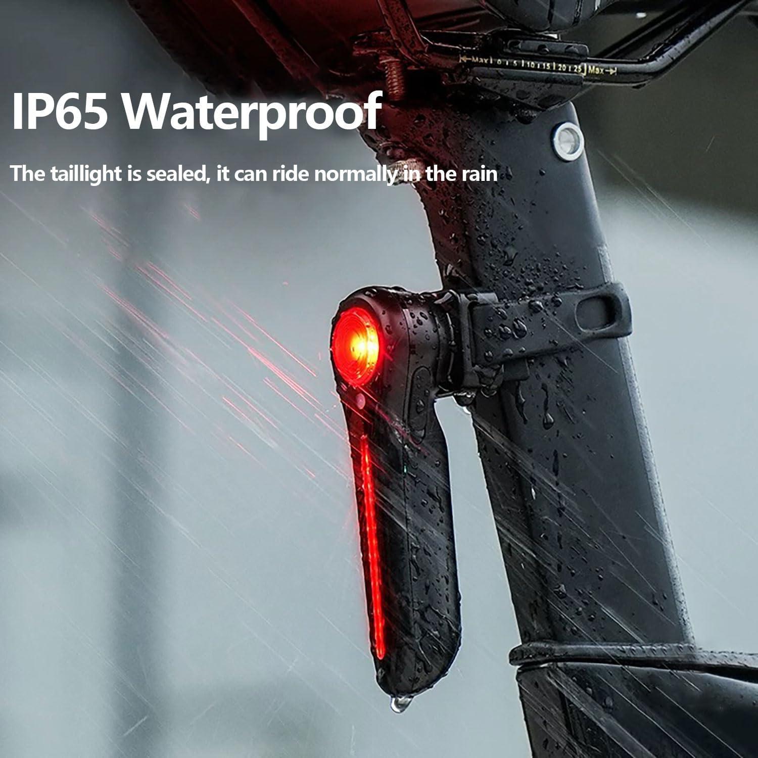 Luz Trasera Inteligente Redcomets WD-1 120 Lúmenes Impermeable