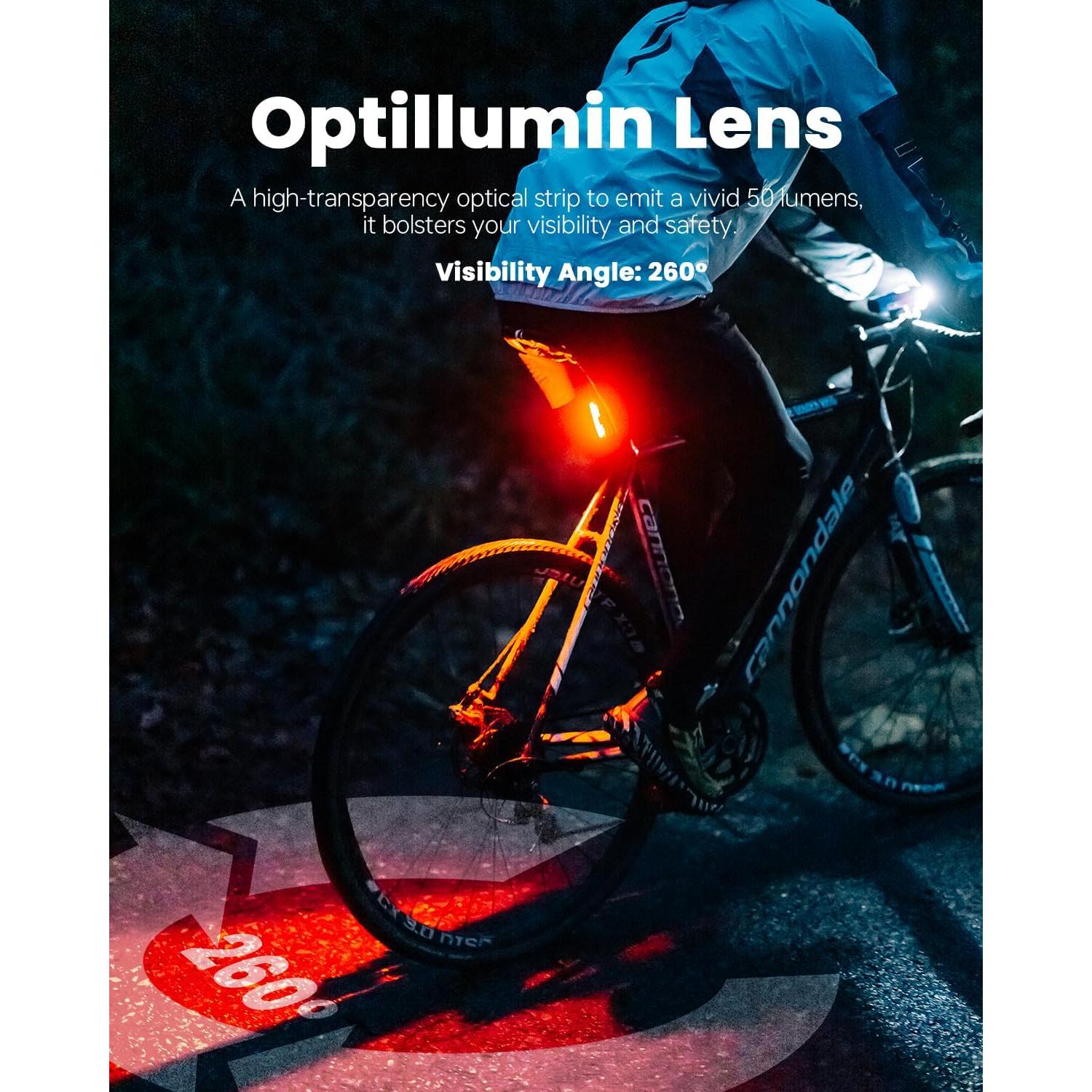 Luz Trasera Magicshine SEEMEE 50 V2.0 Recargable USB-C 50 Lúmenes