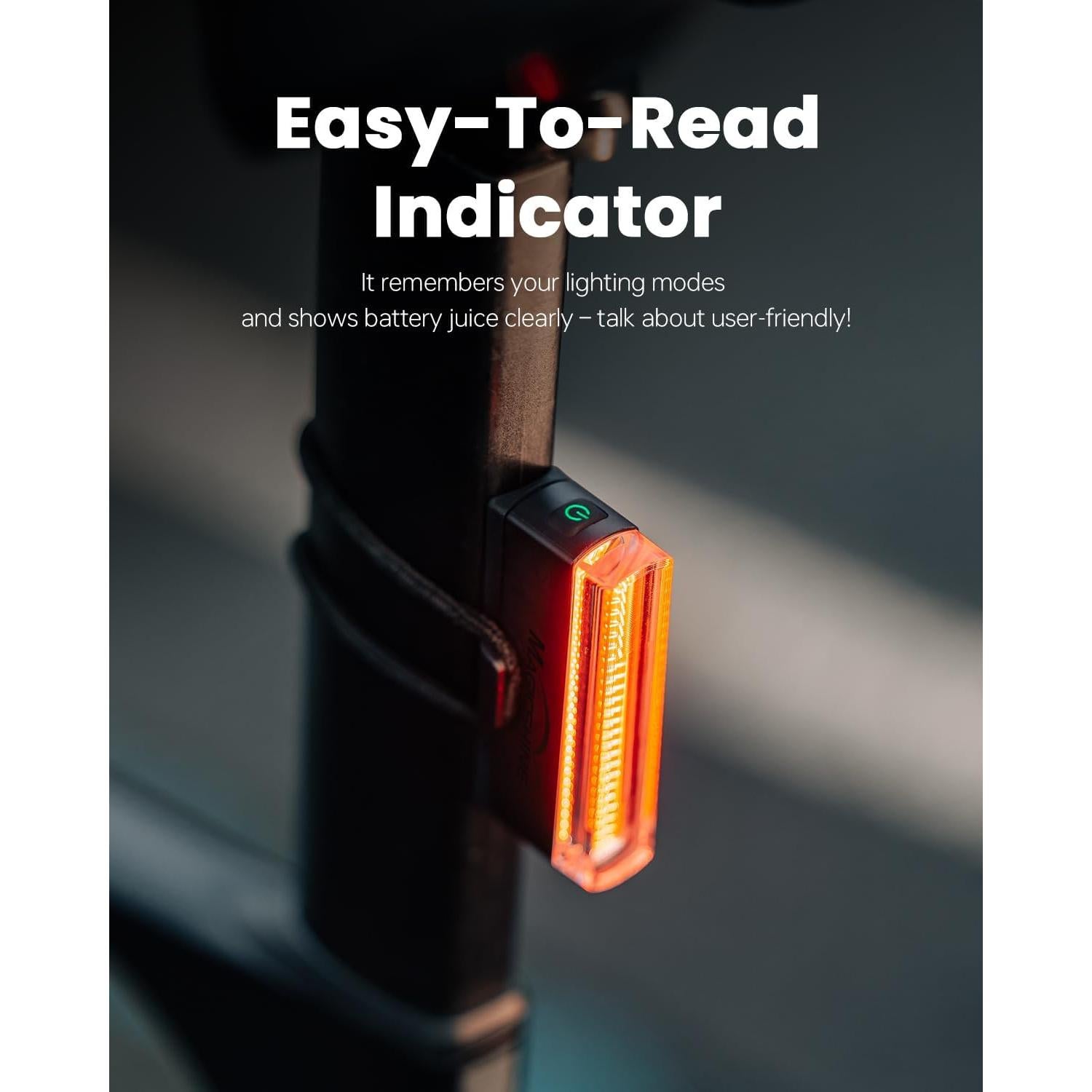 Luz Trasera Magicshine SEEMEE 50 V2.0 Recargable USB-C 50 Lúmenes