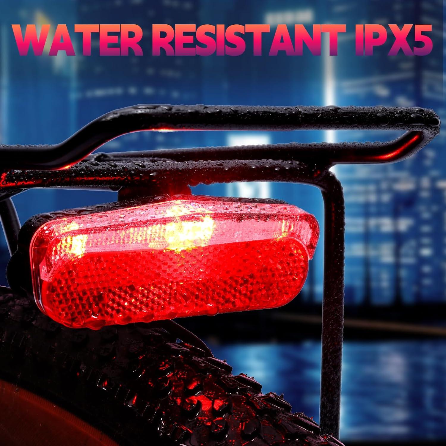 Luz Trasera Zaisport ER-18 para EBike DC 6V-60V Impermeable