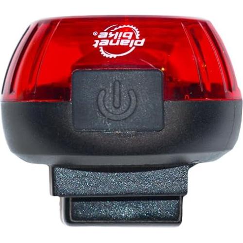 Luz Trasera de Bicicleta Planet Bike Rojo 100 USB-C 100 Lúmenes