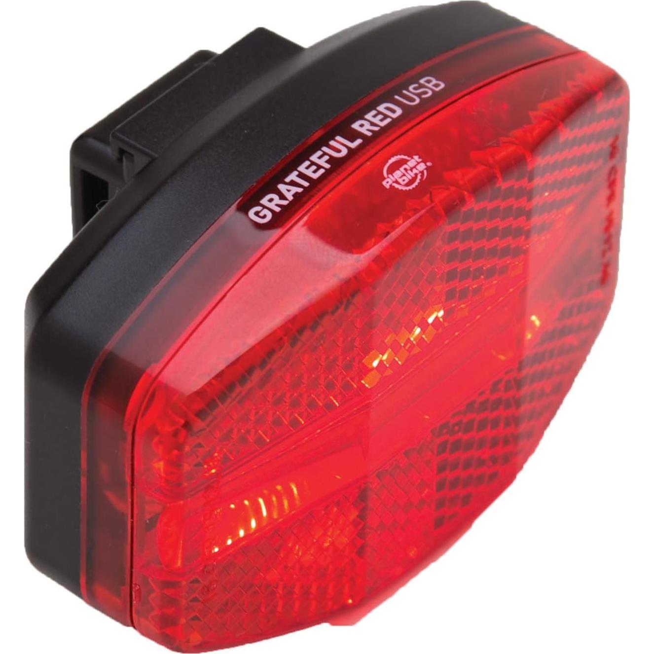 Luz Trasera USB para Bicicleta Planet Bike Rojo 28 LED IP65