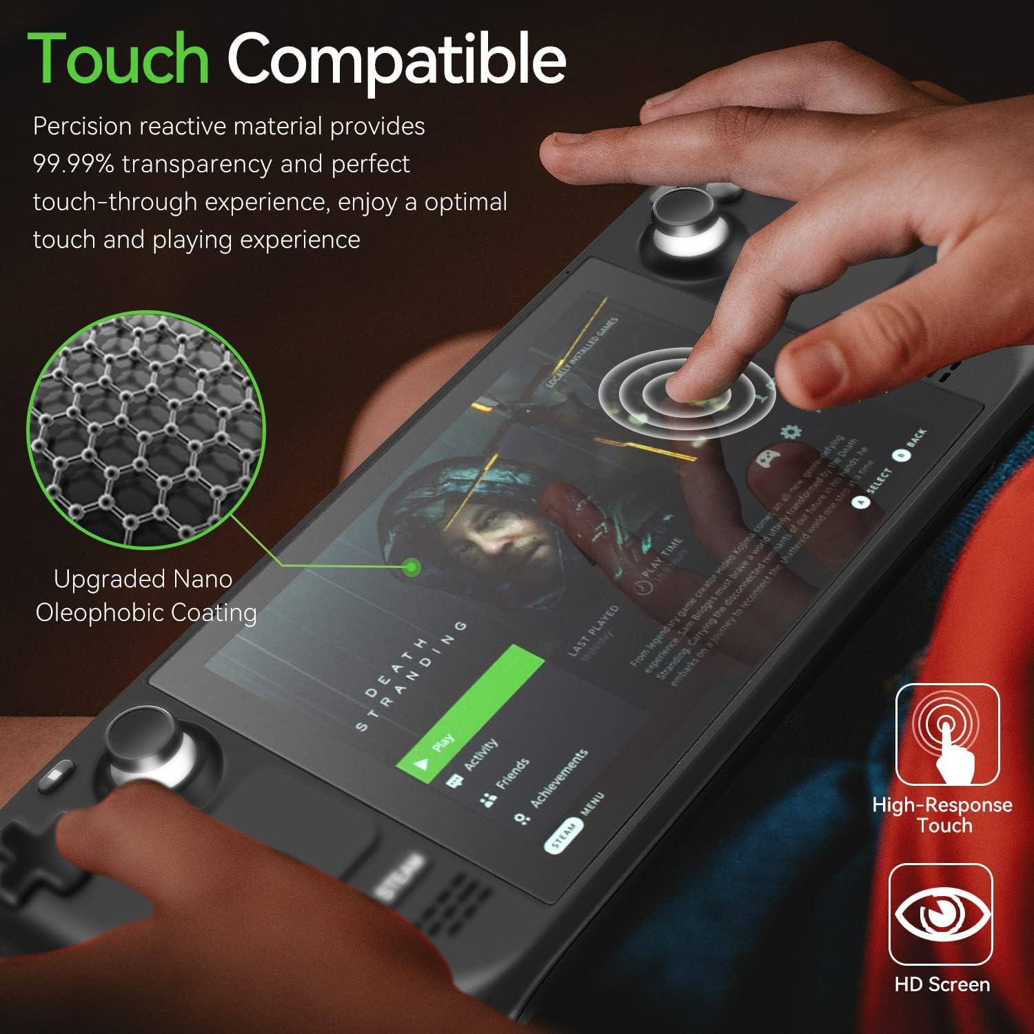 Protector de Pantalla iVoler 2-Pack Anti-Reflejo para Steam Deck