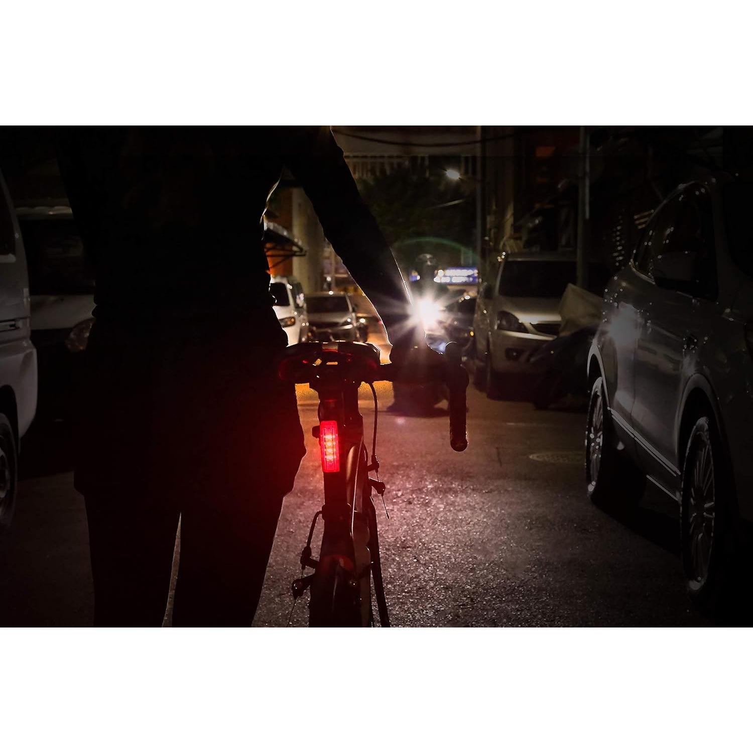 Luz Trasera LED BikeSpark G2 - Recargable USB, IPX5, 20 Lúmenes