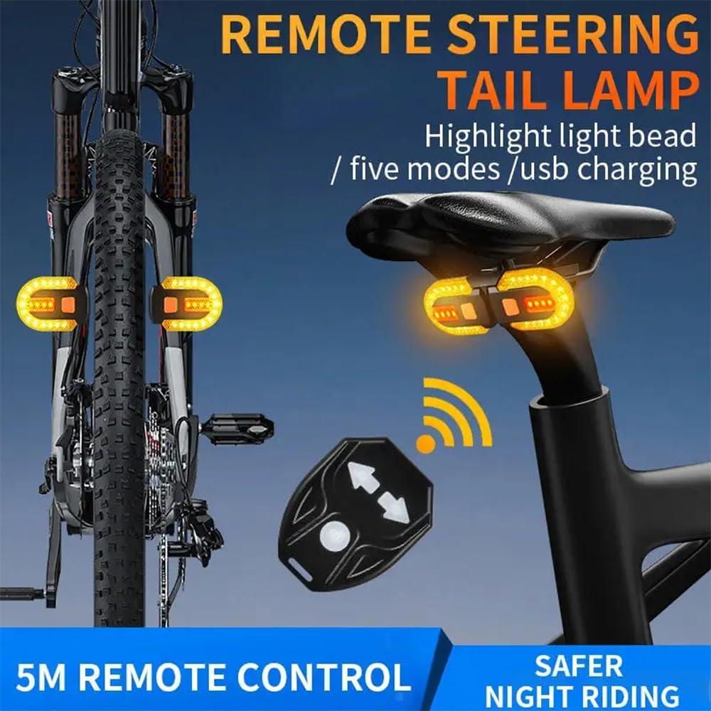 Señal de Giro Inalámbrica JIMYAO JM-00021 LED Recargable