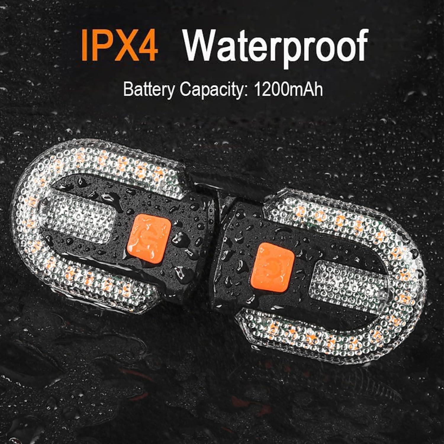 Señal de Giro Inalámbrica JIMYAO JM-00021 LED Recargable