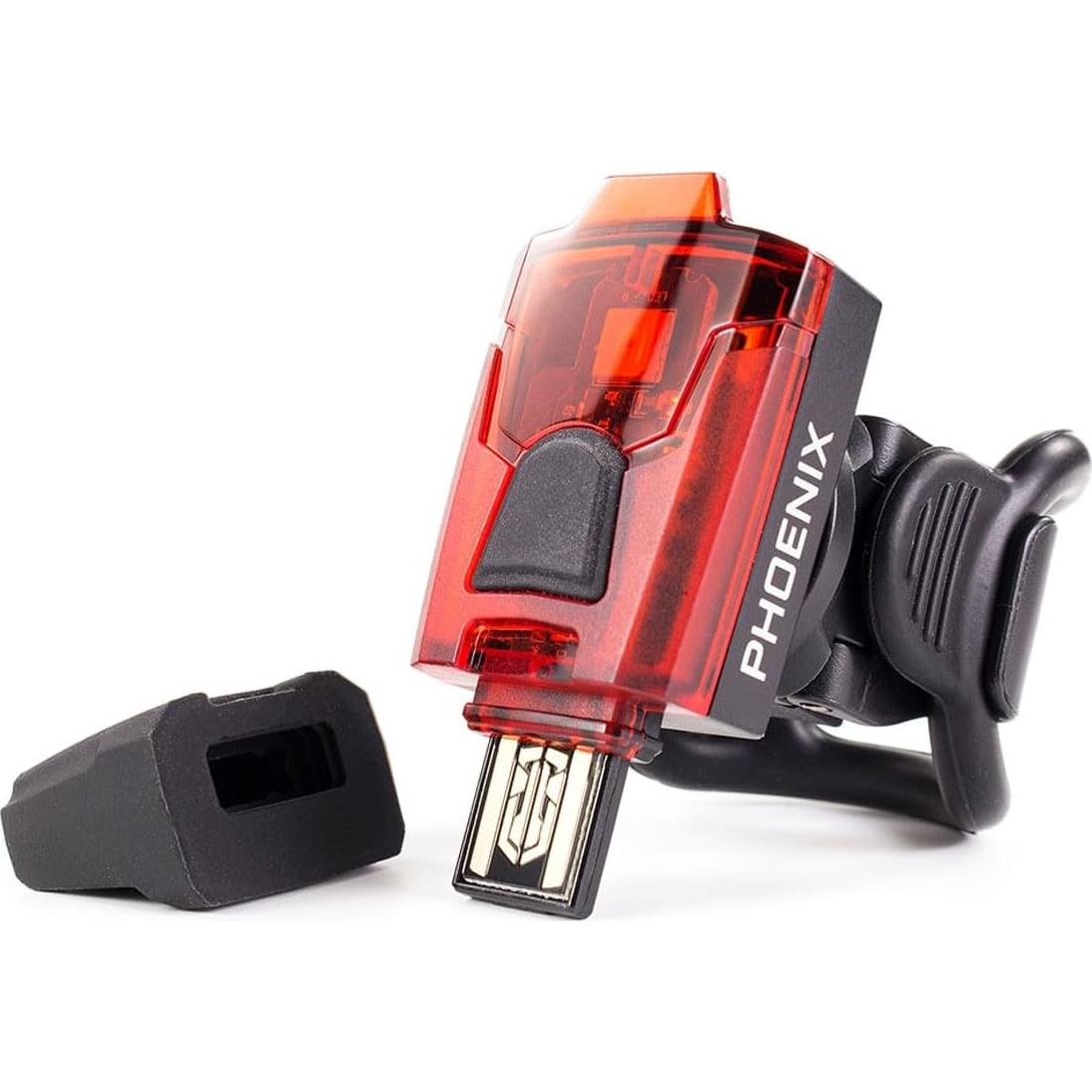 Luz Trasera para Casco Serfas Phoenix HLMT-2 USB Recargable