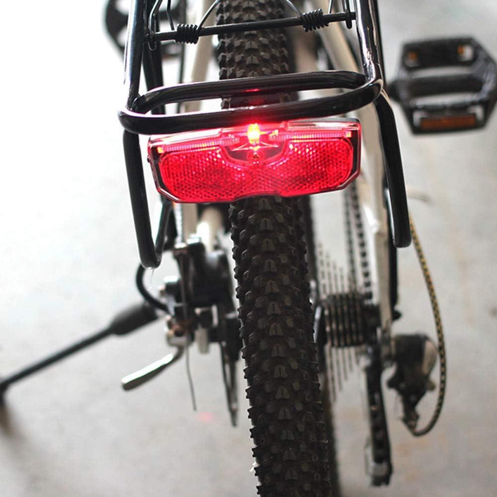 Luz Trasera LED para Bicicleta LOVFASH Rojo 12x5cm