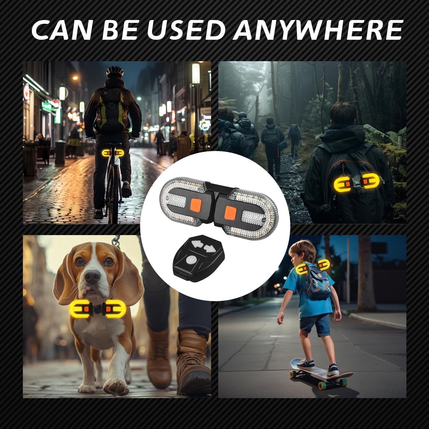 Luz Trasera de Bicicleta DE HILEEFE BT-2 Recargable USB 5 Modos