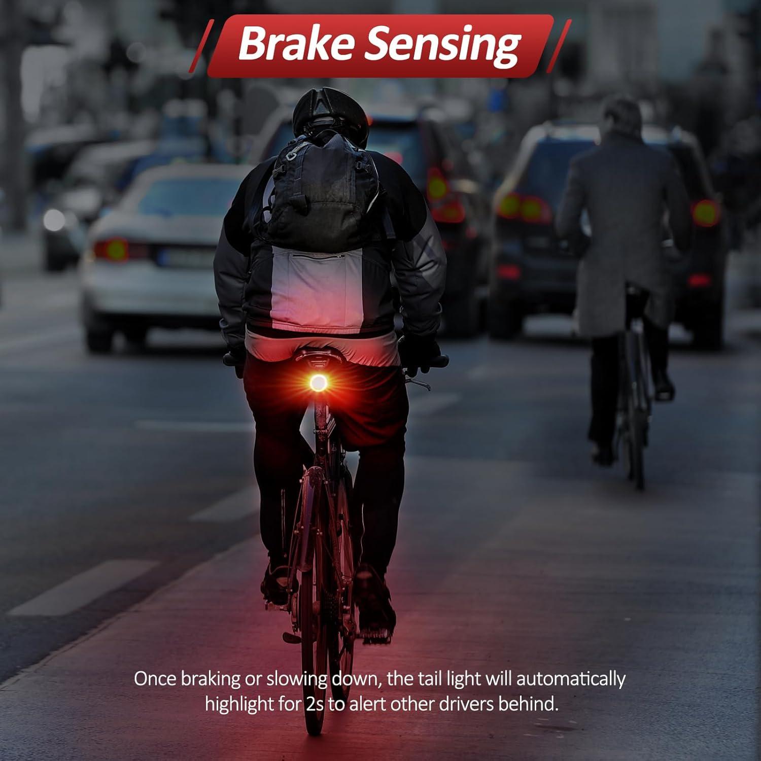 Alarma de Bicicleta EQIIO SF33R con Luz Trasera y Control Remoto