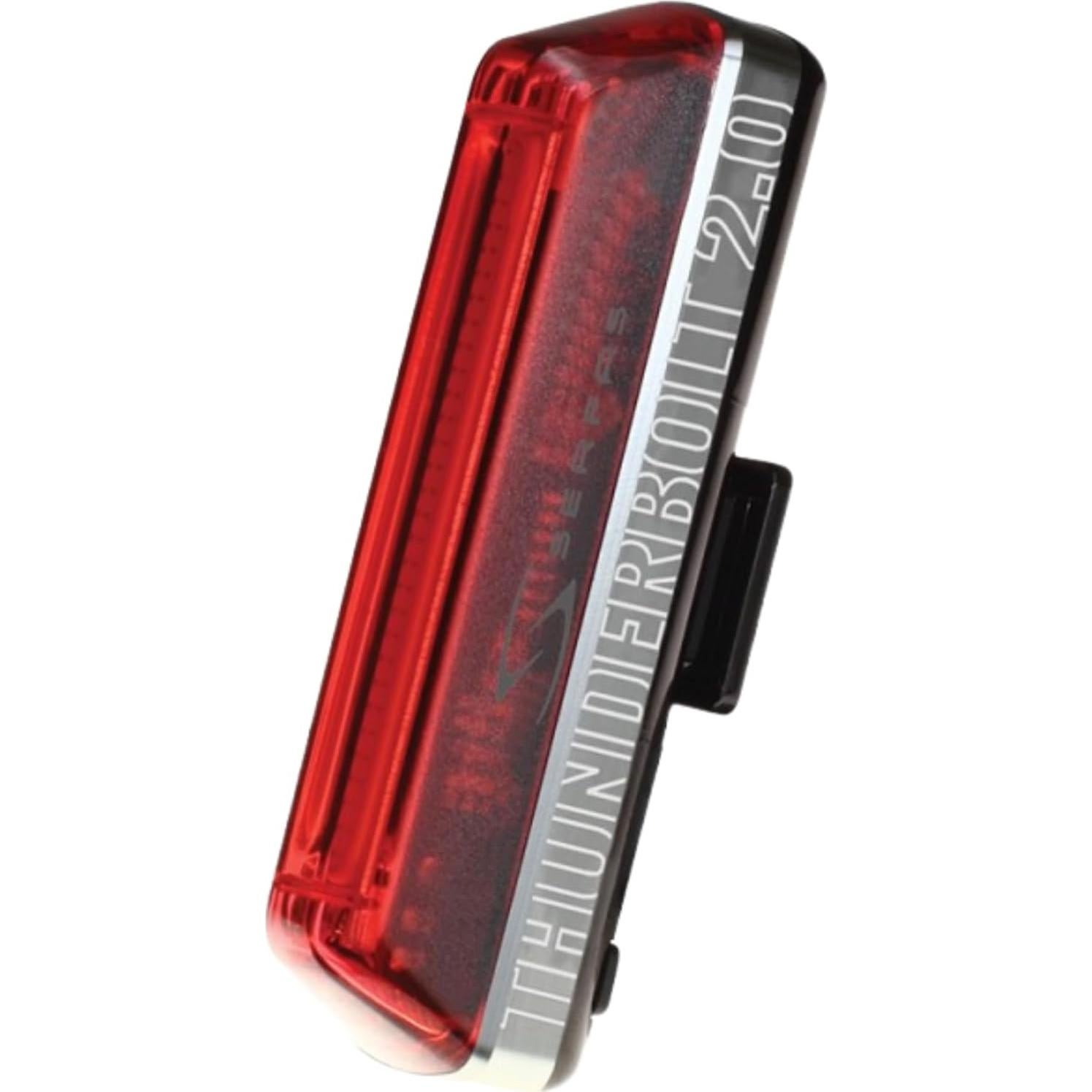 Luz Delantera y Trasera Serfas Thunderbolt 2.0 120/50 Lúmenes