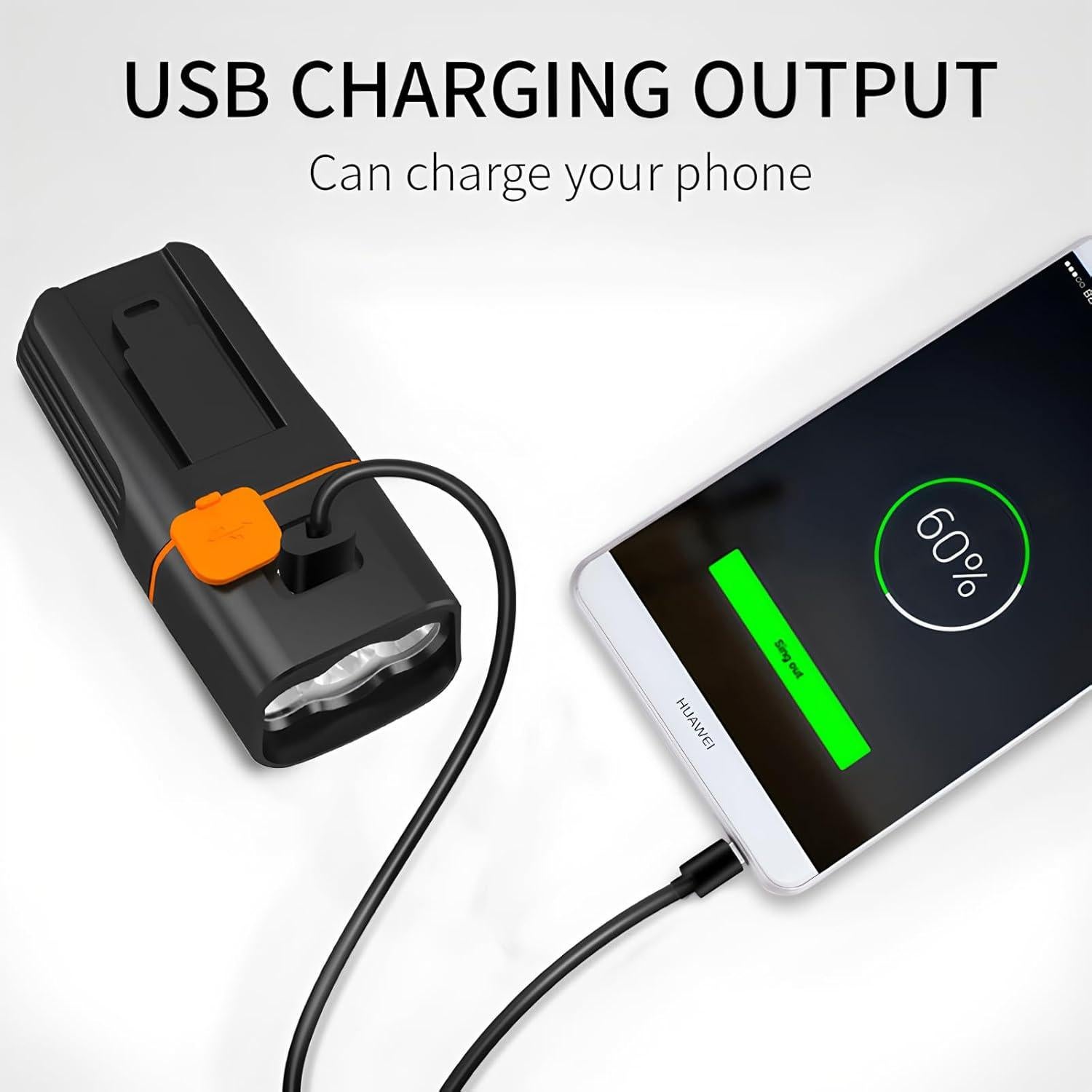 Luz de Bicicleta Recargable USB Gyhuego LED Frontal y Trasera