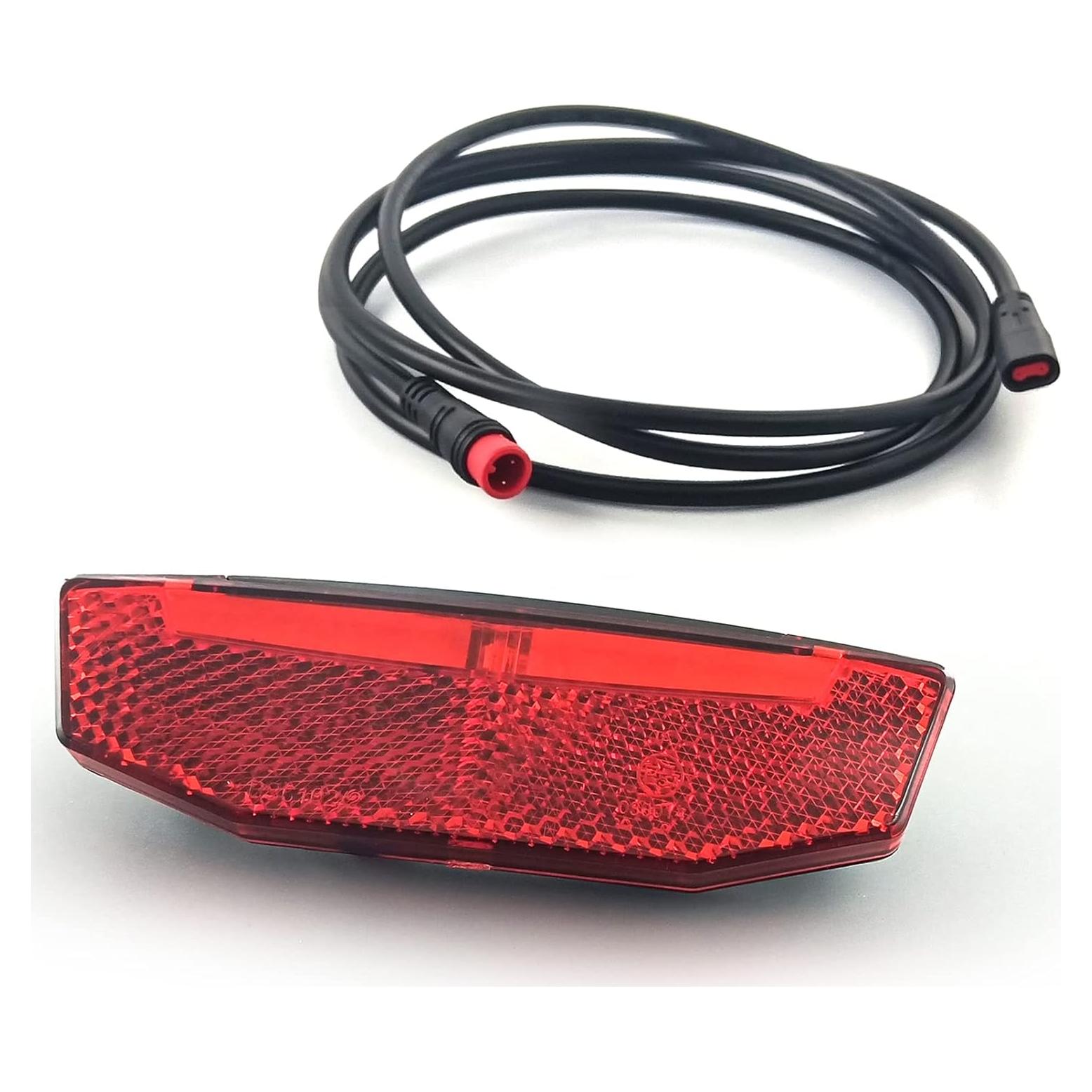 Luz Trasera LED HUDAMZKY 6V-60V Impermeable para Bicicleta