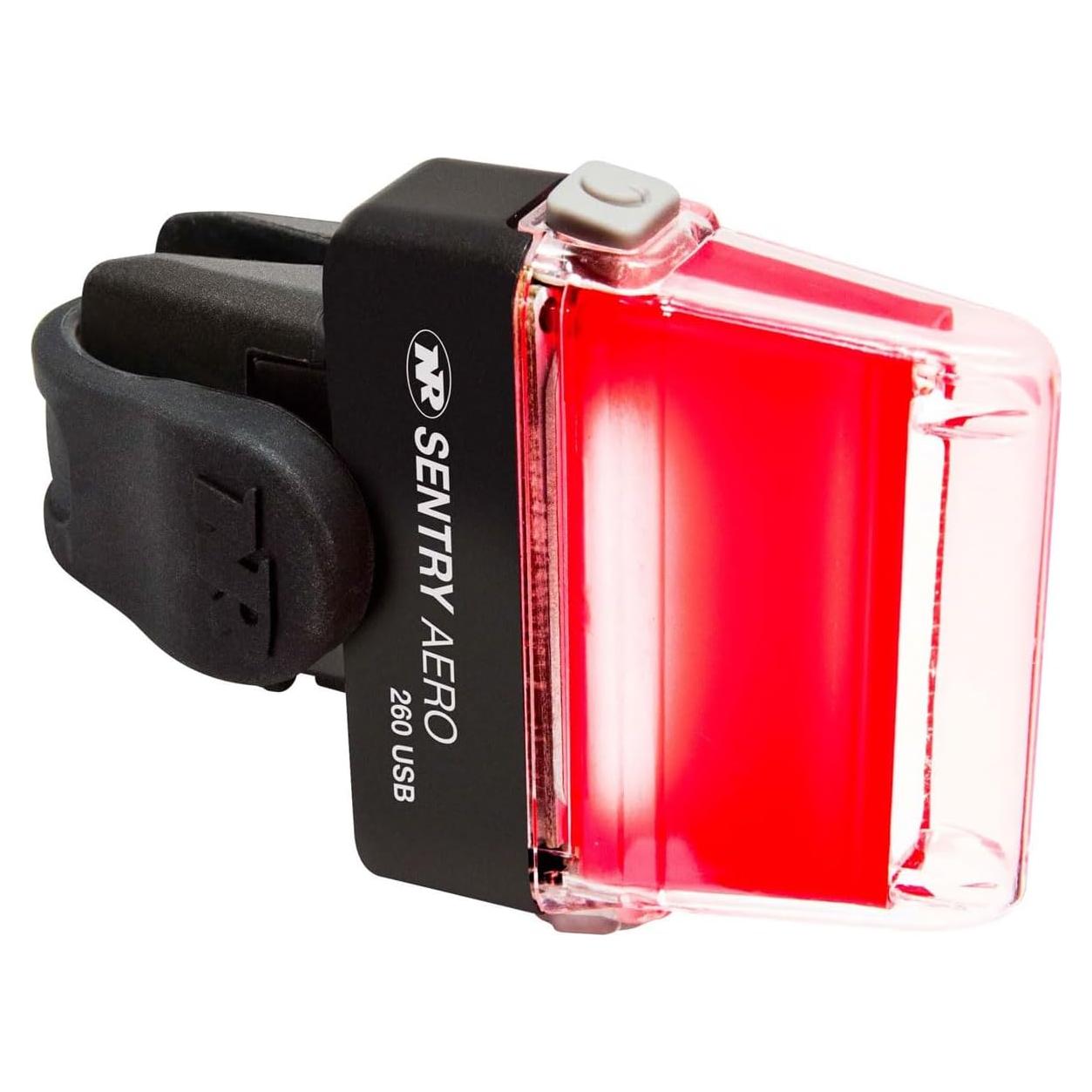 Luz Trasera LED NiteRider Sentry Aero 260 Rojo Recargable