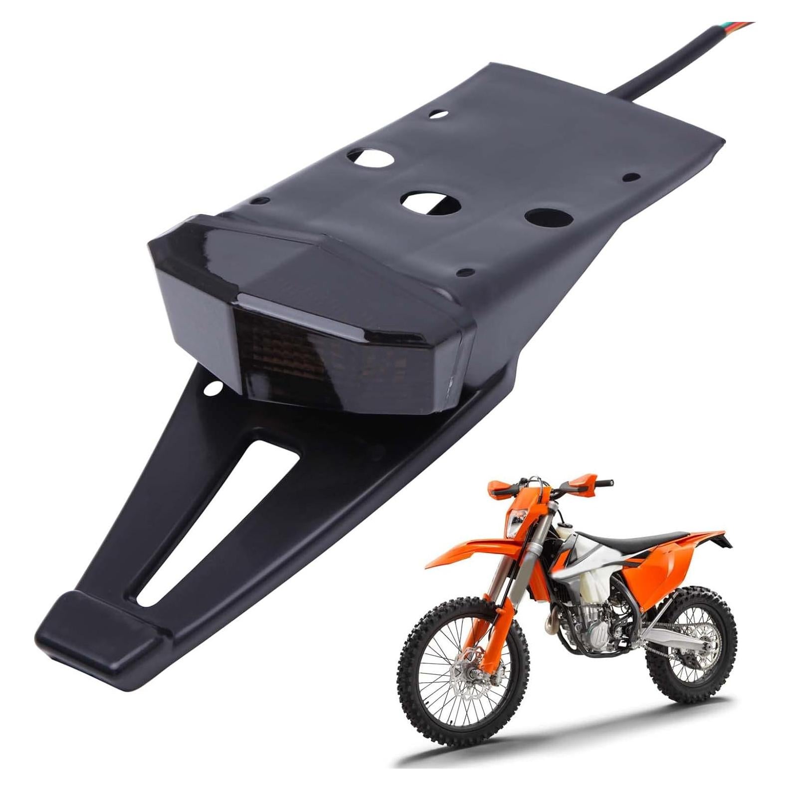 Luz Trasera LED de Freno Opciones Ricas Humo para Motocicletas