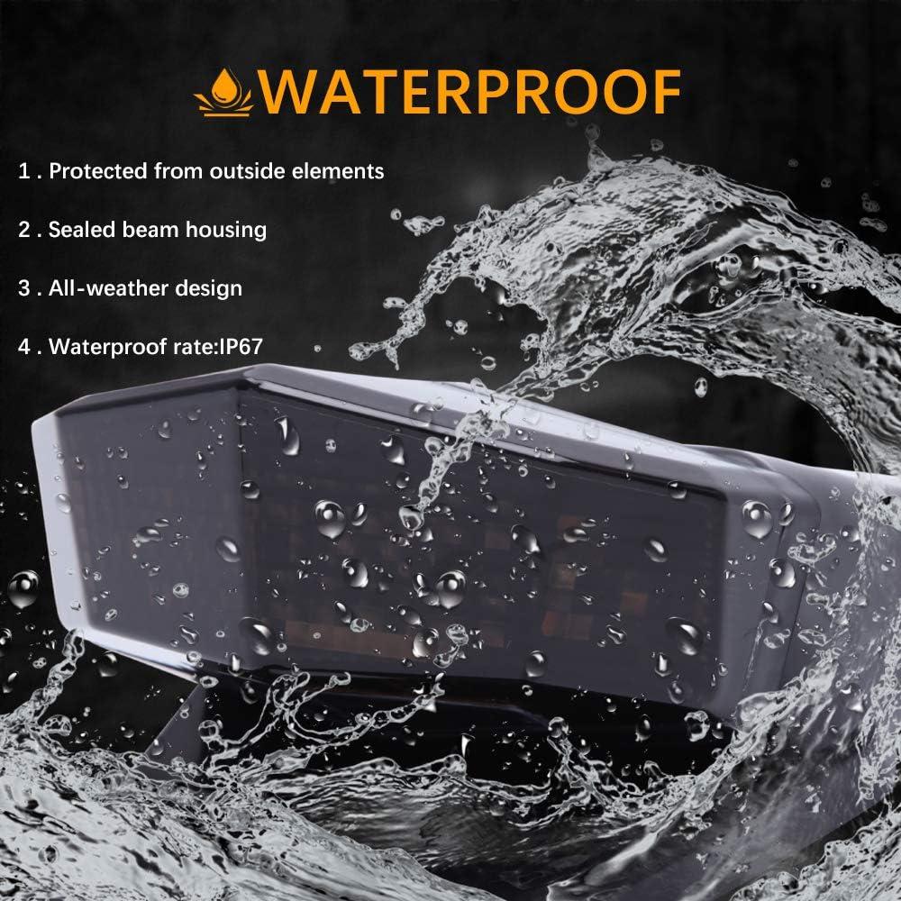 Luz Trasera LED de Freno Opciones Ricas Humo para Motocicletas