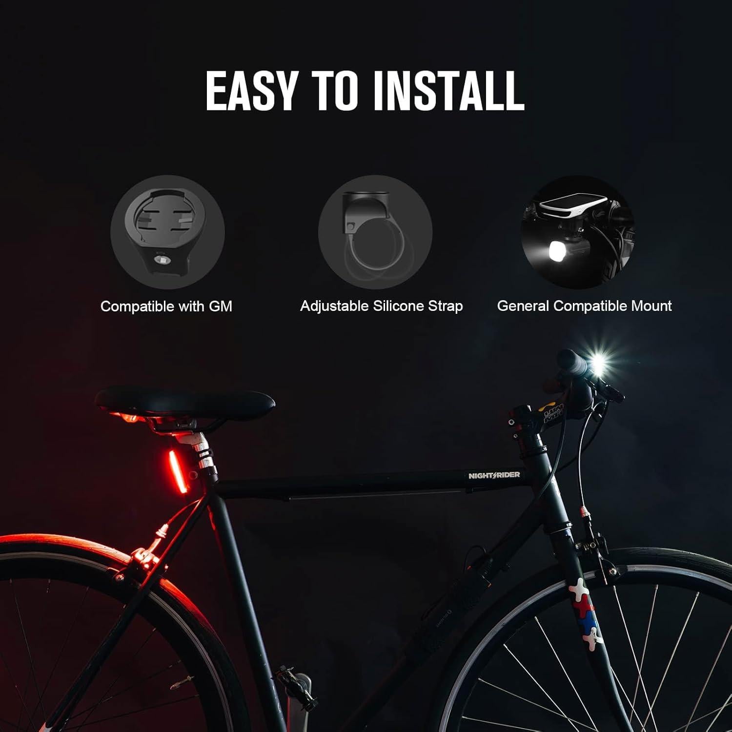Juego de Luces para Bicicleta OLIGHT RN 400 y SEEMEE 30 C