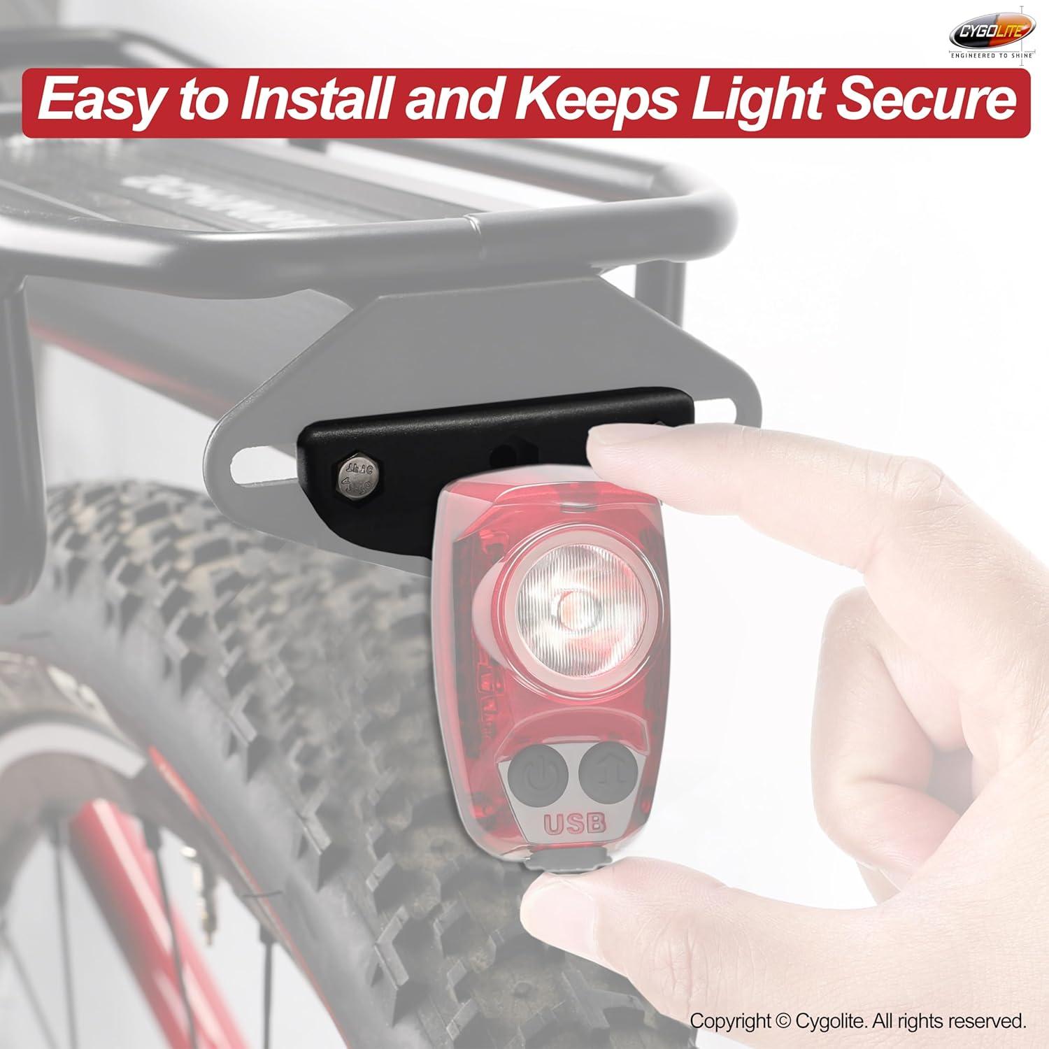 Soporte de Luz Trasera Cygolite para Bicicleta - Pequeño