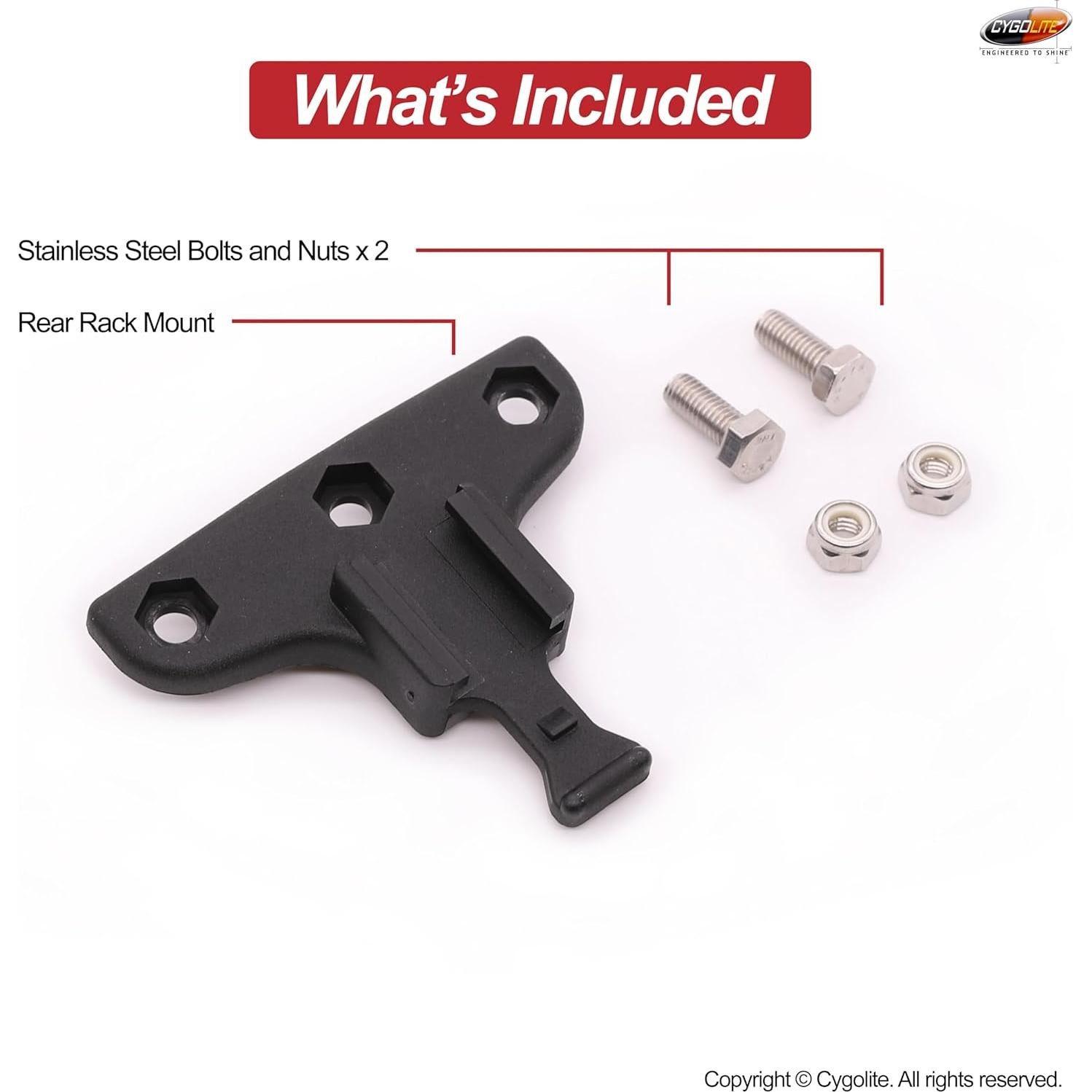 Soporte de Luz Trasera Cygolite para Bicicleta - Pequeño