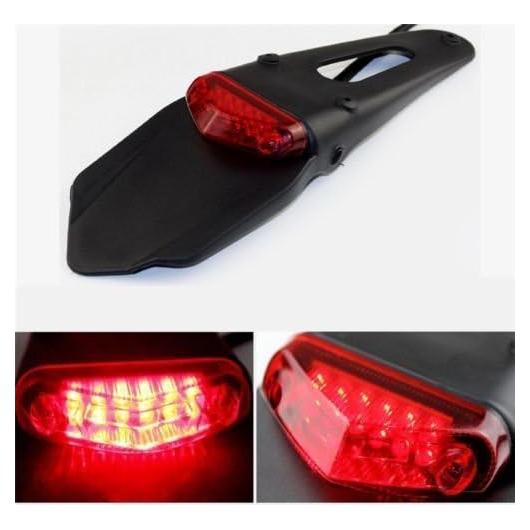Luz de freno trasera LED roja TASWK para motocicletas