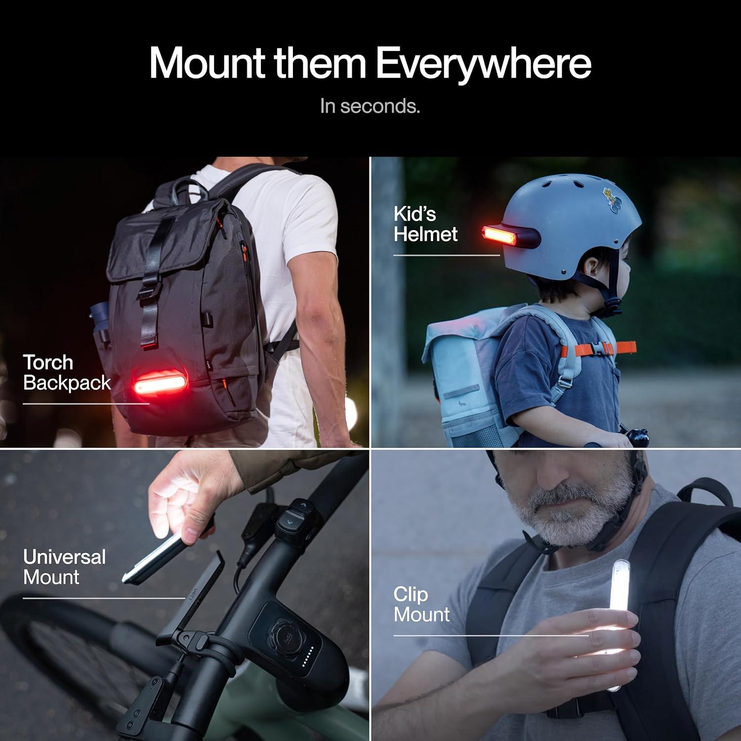 Luz Inteligente UNIT 1 Pro Dual | 2 Luces Recargables USB-C