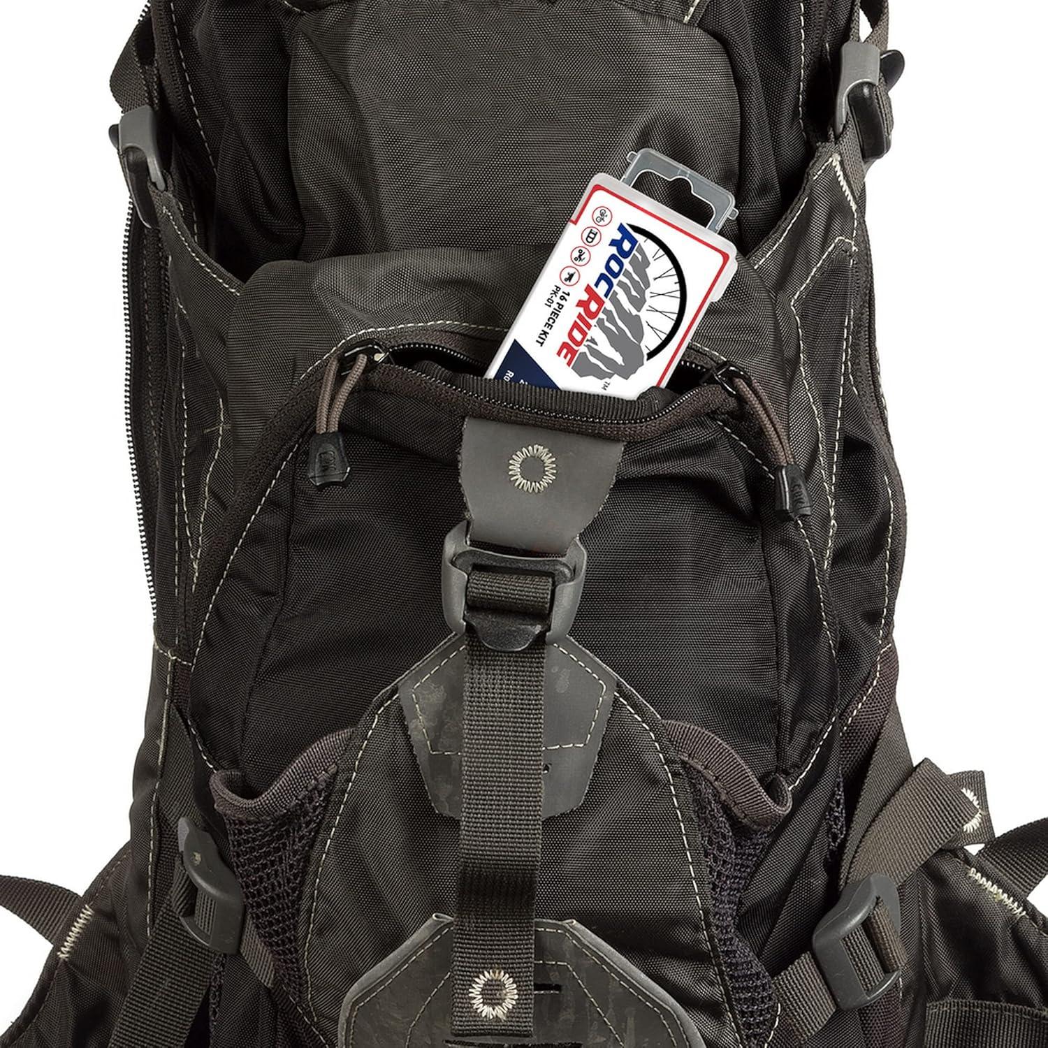 Kit de Reparación de Parches RocRide 16 Piezas para Bicicletas