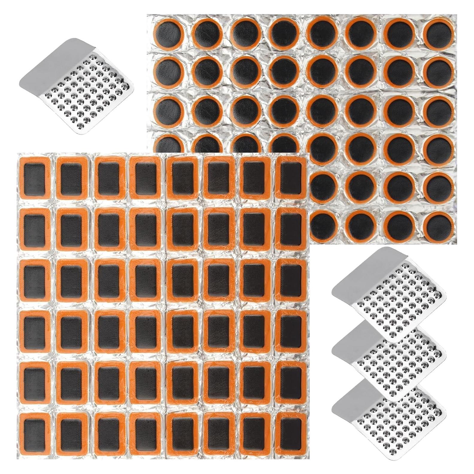 Kit de Parche para Tubo de Bicicleta Jaydear 100PCS Reparación