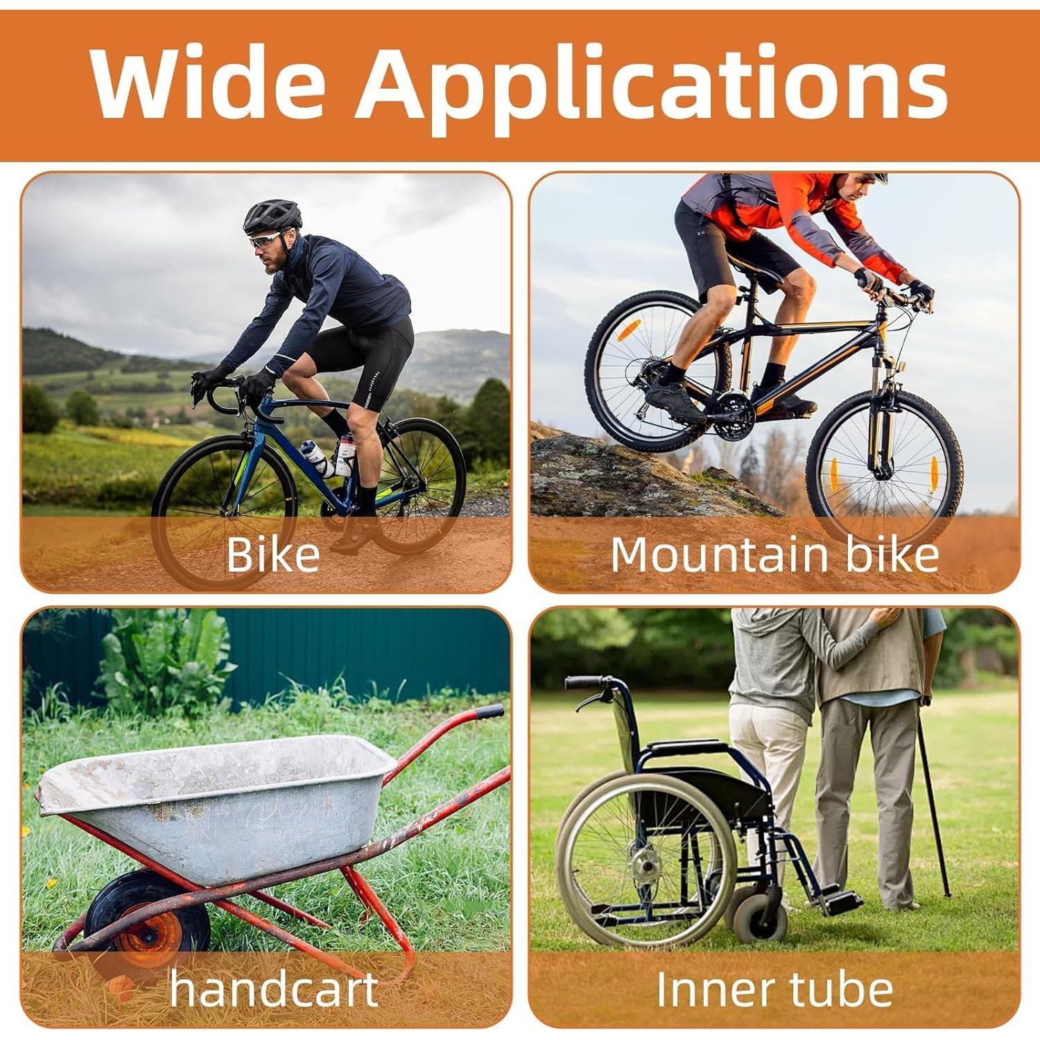 Kit de Parche para Tubo de Bicicleta Jaydear 100PCS Reparación