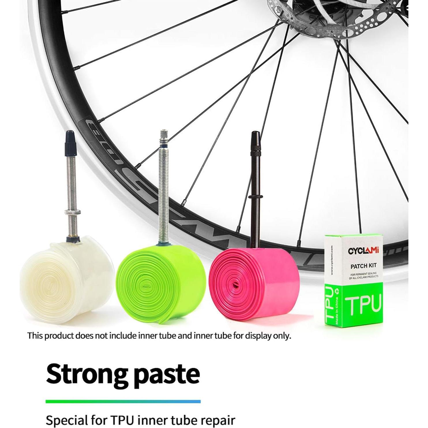 Kit de Parche para Neumáticos de Bicicleta CYCLAMI 8 Pcs