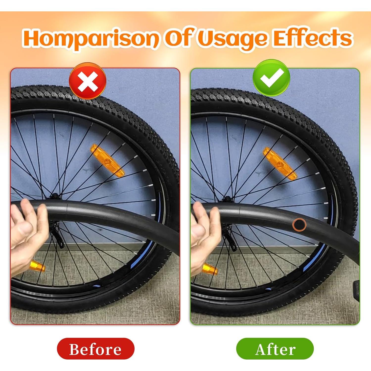 Kit de reparación de neumáticos de bicicleta Psyqtsuary 96 piezas