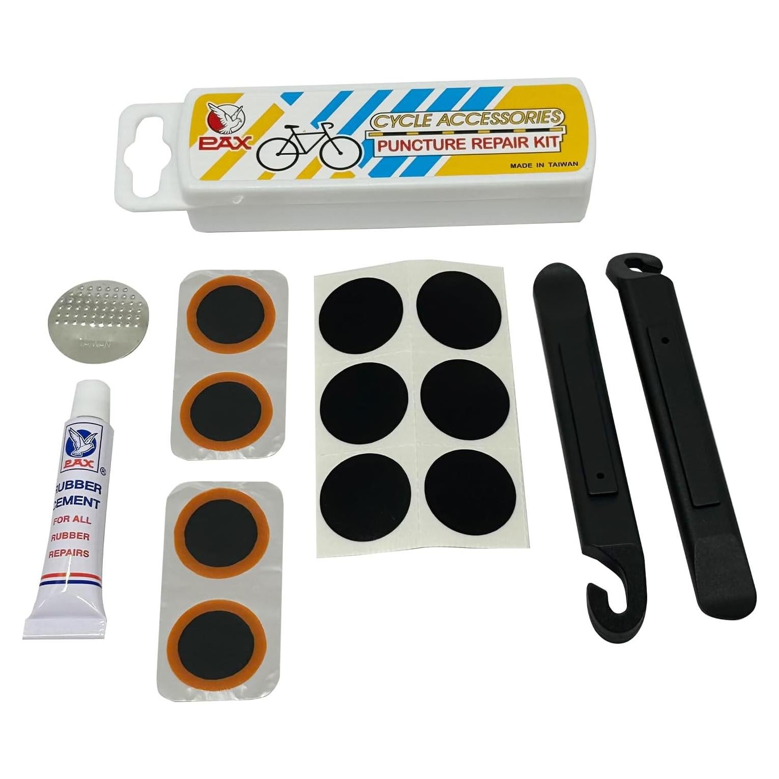 Kit de Parche PAX 14 Piezas para Reparación de Neumáticos